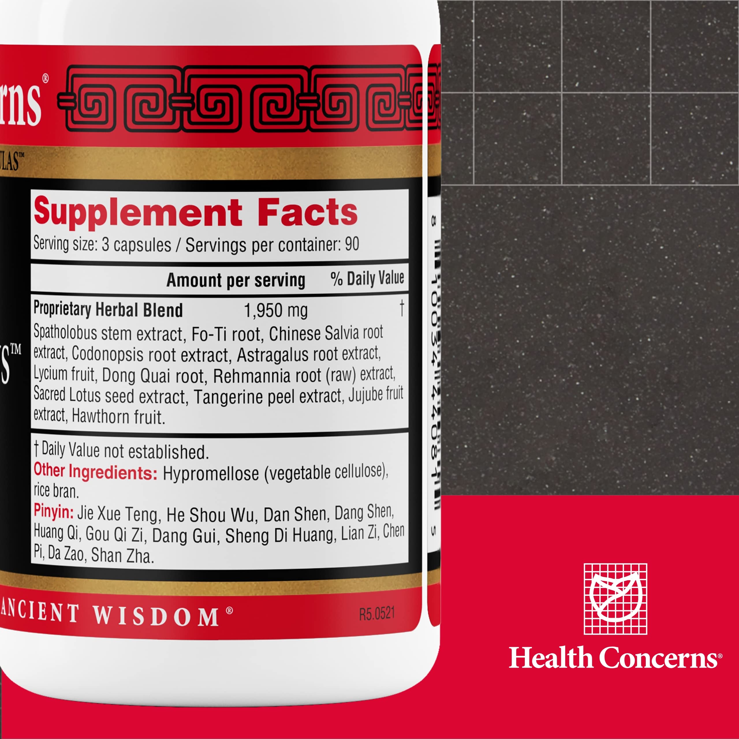 Health Concerns Marrow Plus – Bone Marrow & Blood Generation Herbal Supplement – Chinese Herbal Formula for Anemia, & Circulation Support – Astragus, Salvia, & Tangerine Extracts – 270 Capsules Health Concerns buy supplements canada