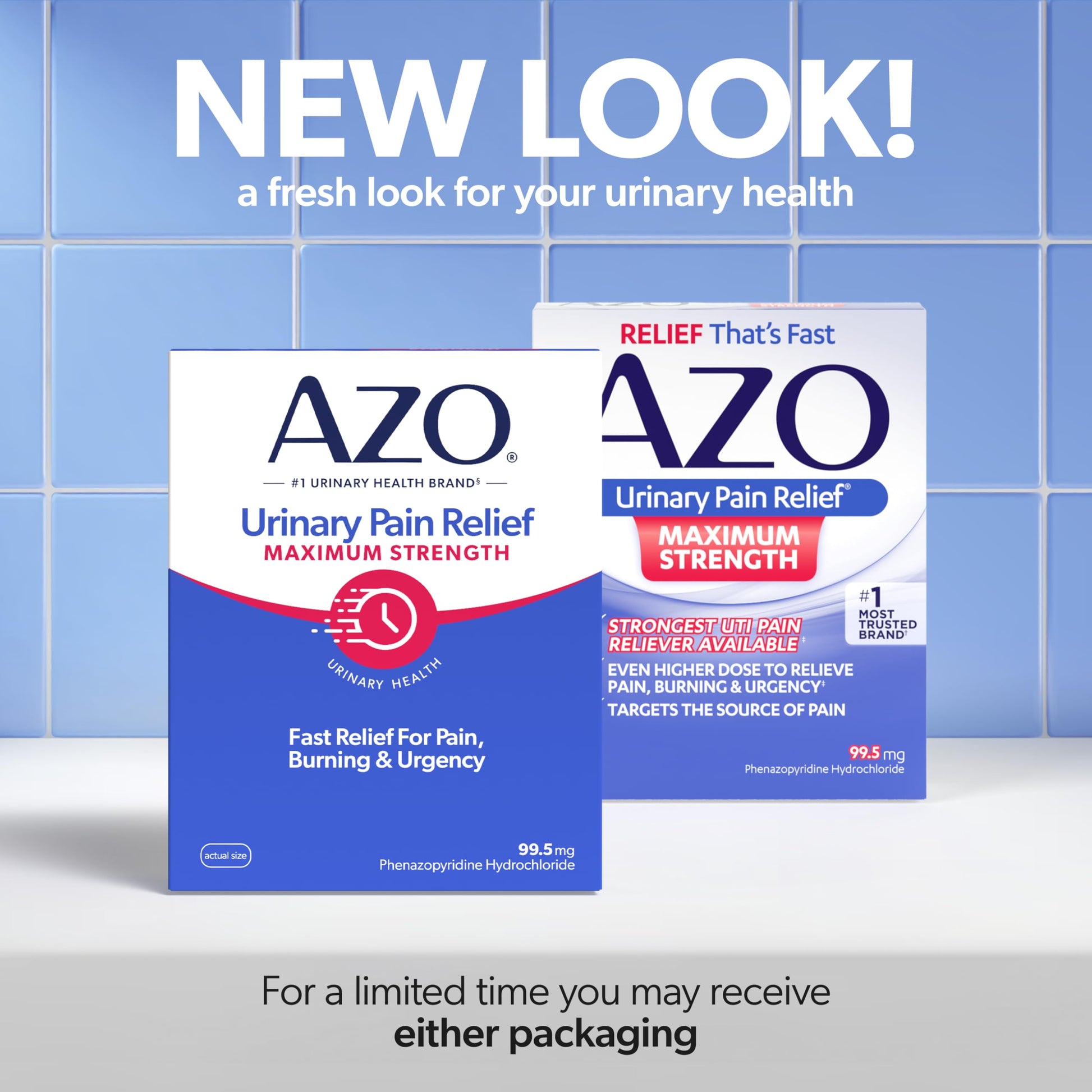 AZO Urinary Pain Relief Maximum Strength, Fast relief of UTI Pain, Burning & Urgency, Targets Source of Pain, #1 Most Trusted Brand, 24 Tablets AZO buy supplements canada