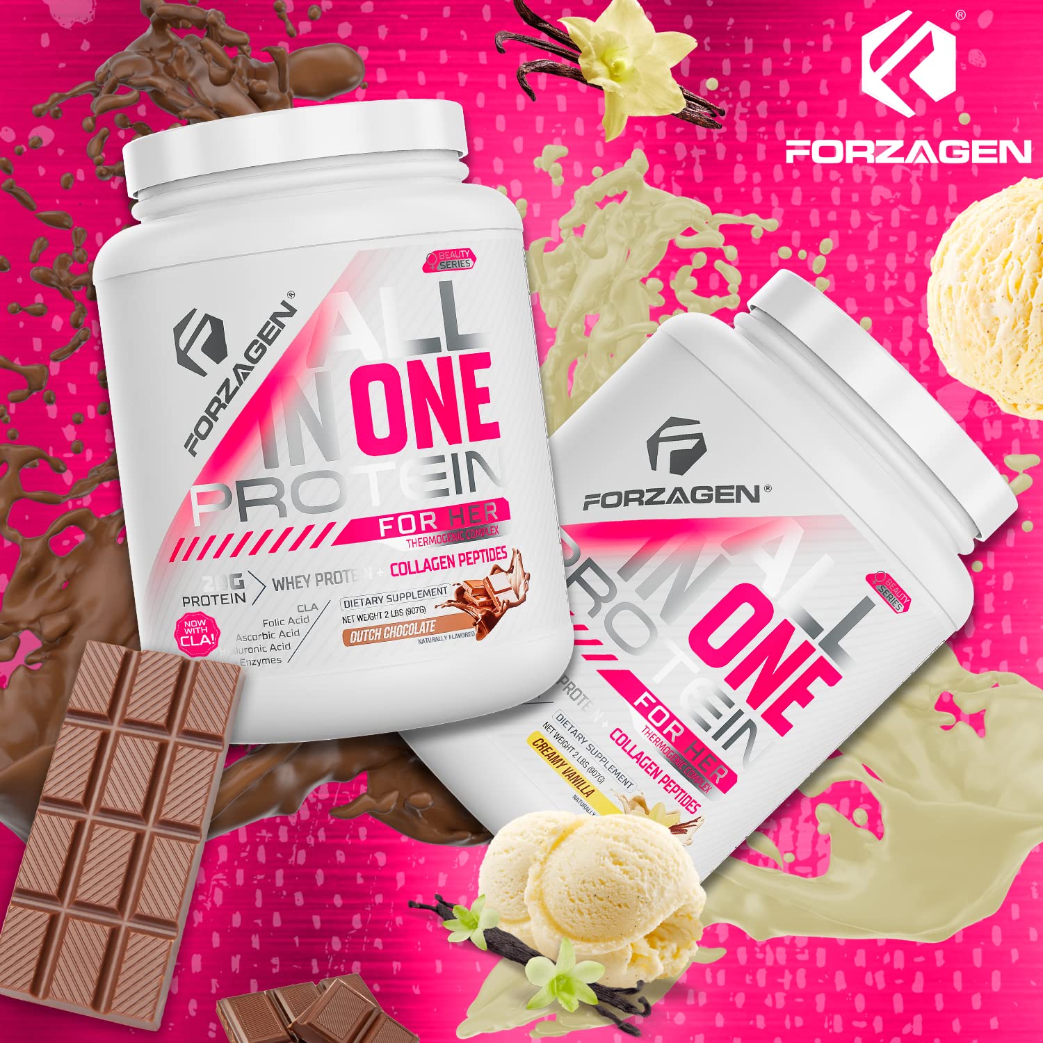 Forzagen Protein Powder for Women - Protein Shake With Collagen Powder for Women Forzagen buy supplements canada