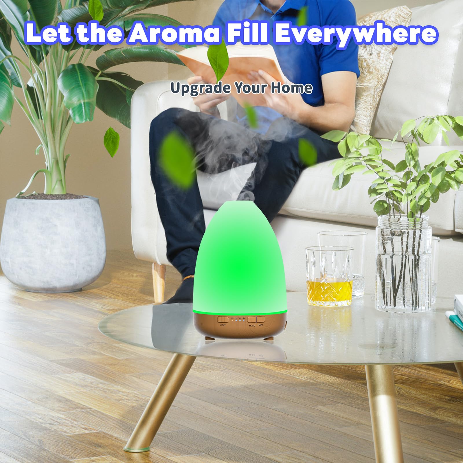 200ml Essential Oil Diffuser, Aromatherapy Diffuser,Enhanced Essential Oil Diffuser, Cool Mist Humidifier Lovegerger buy supplements canada