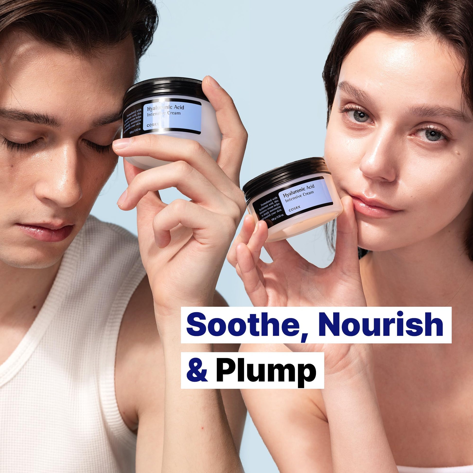 COSRX Hyaluronic Acid Moisturizing Cream, Long-lasting Hydration, Rich Moisturizer for Sensitive Skin 3.52 oz / 100g COSRX buy supplements canada
