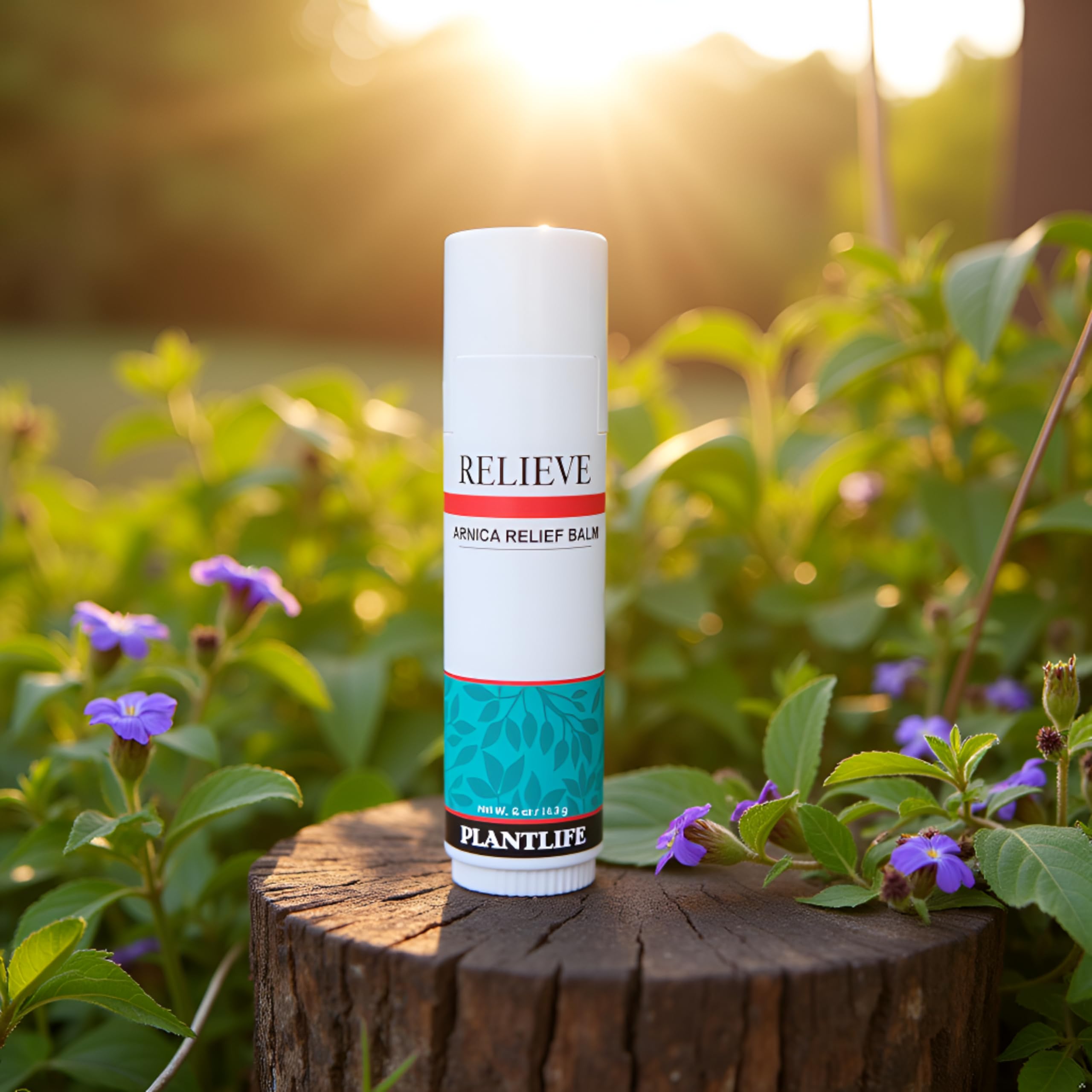 Plantlife Arnica Relieve Balm - Made with Arnica and 100% Pure Essential Oils - Relieve Products are a Homeopathic Solution for Everyday Use - Works Quickly and Effectively - Made in California Plantlife buy supplements canada