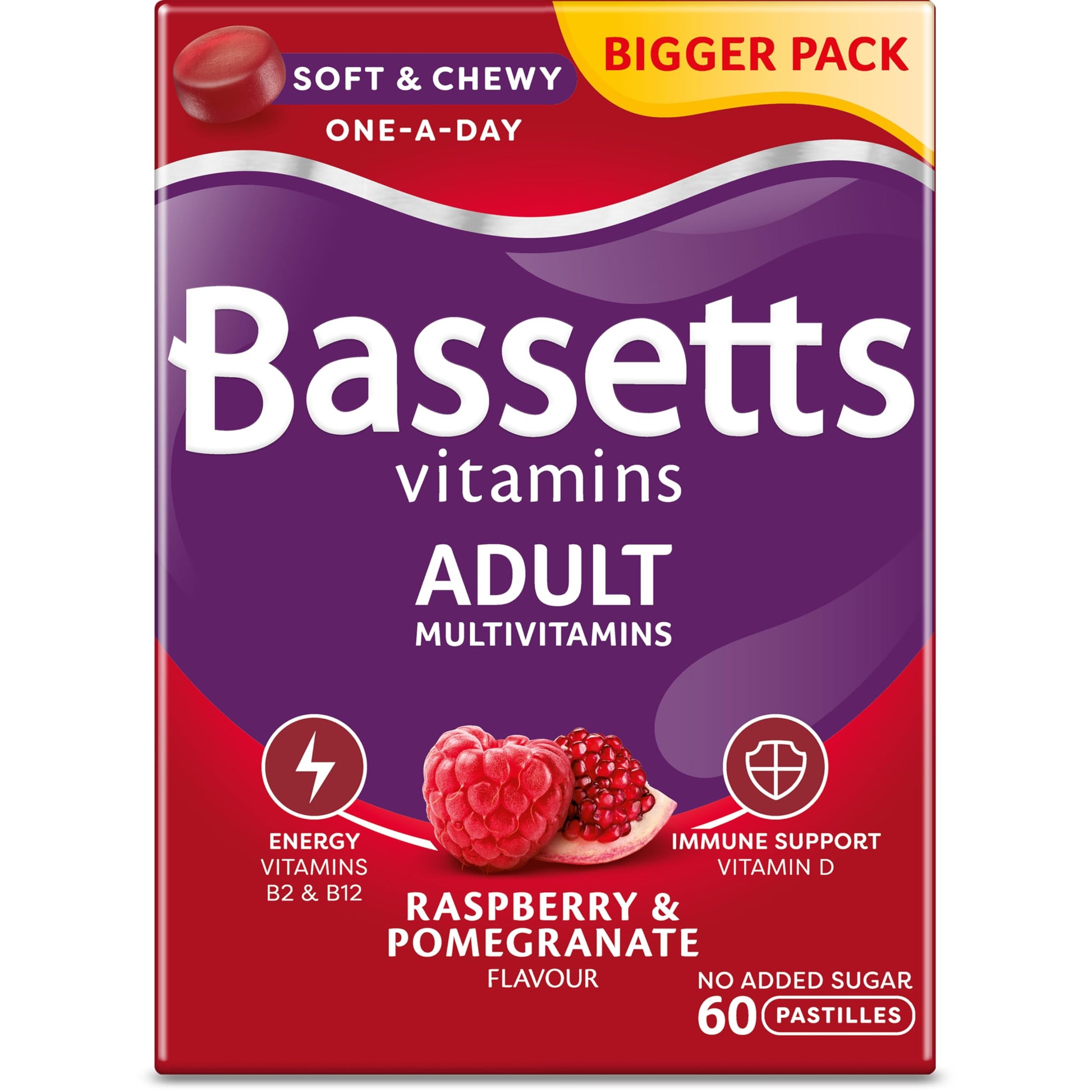 Bassetts Vitamins Adults Multivitamins, 60 Pastilles Bassetts Vitamins buy supplements canada