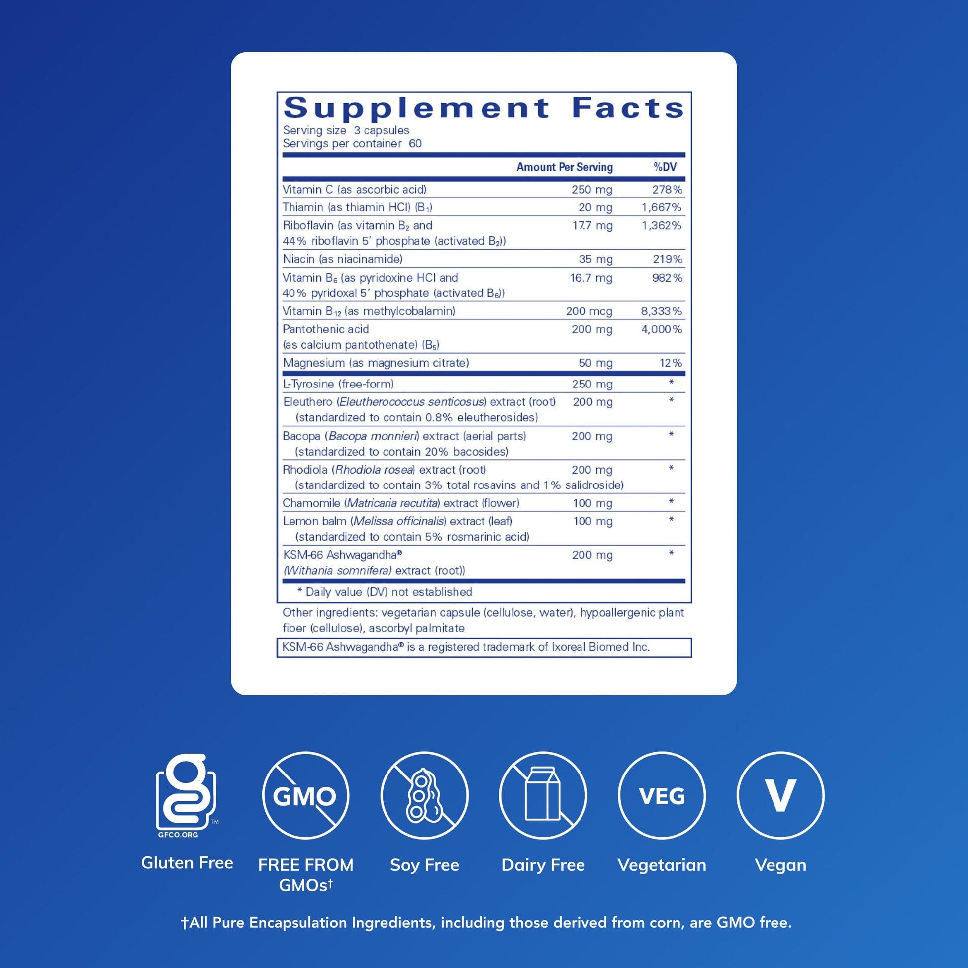 Pure Encapsulations Daily Stress Formula | Promotes Relaxation and Moderates the Effects of Occasional Stress*| 180 Capsules Pure Encapsulations buy supplements canada