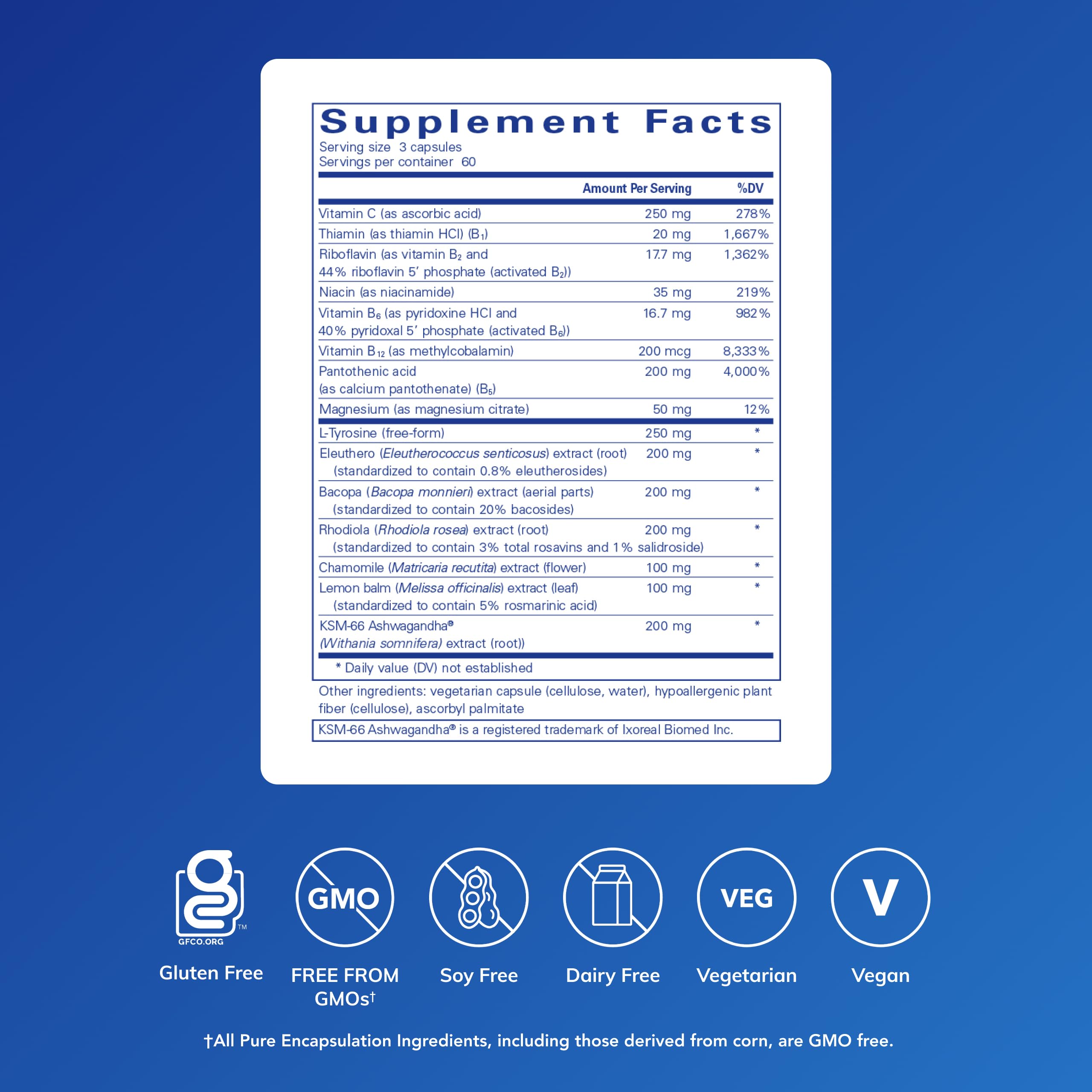 Pure Encapsulations Daily Stress Formula | Promotes Relaxation and Moderates the Effects of Occasional Stress*| 180 Capsules Pure Encapsulations buy supplements canada