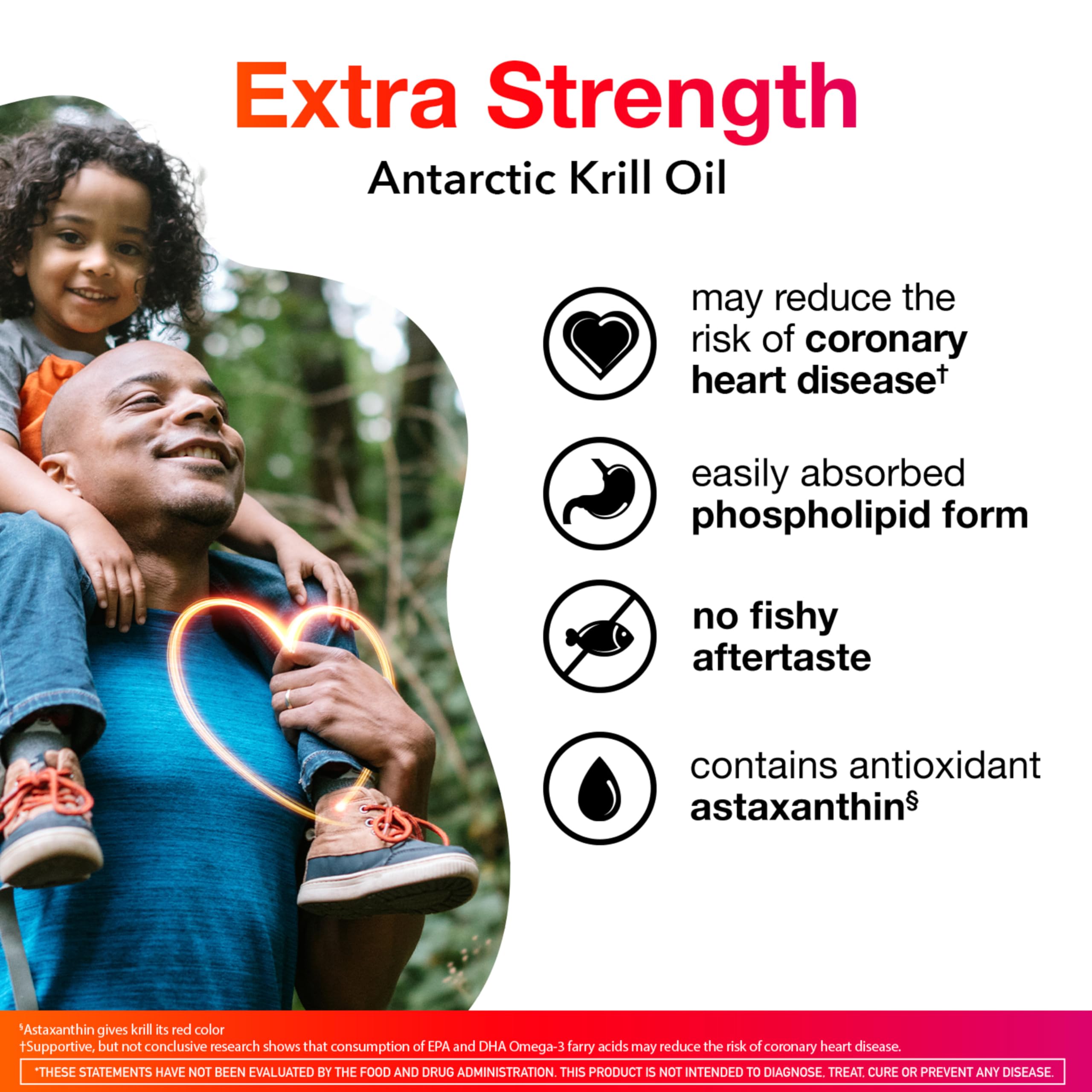 MegaRed Antarctic Krill Oil 500mg Omega 3 Fatty Acid Supplement, Extra Strength EPA & DHA Krill Oil Softgels (90cnt Box), Astaxanthin MegaRed buy supplements canada