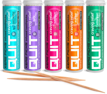 Xero Picks Infused Flavored Toothpicks to Help Quit Smoking - Nicotine Xero Picks buy supplements canada