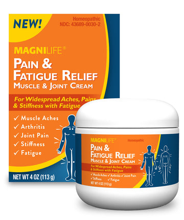 MagniLife Pain and Fatigue Relief Cream, 4 oz, Fast-Acting Relief for Fibromyalgia Symptoms, Muscle Aches & Joint Pain, Helps Relieve Soreness & Tenderness, Deep Penetrating Formula MagniLife buy supplements canada
