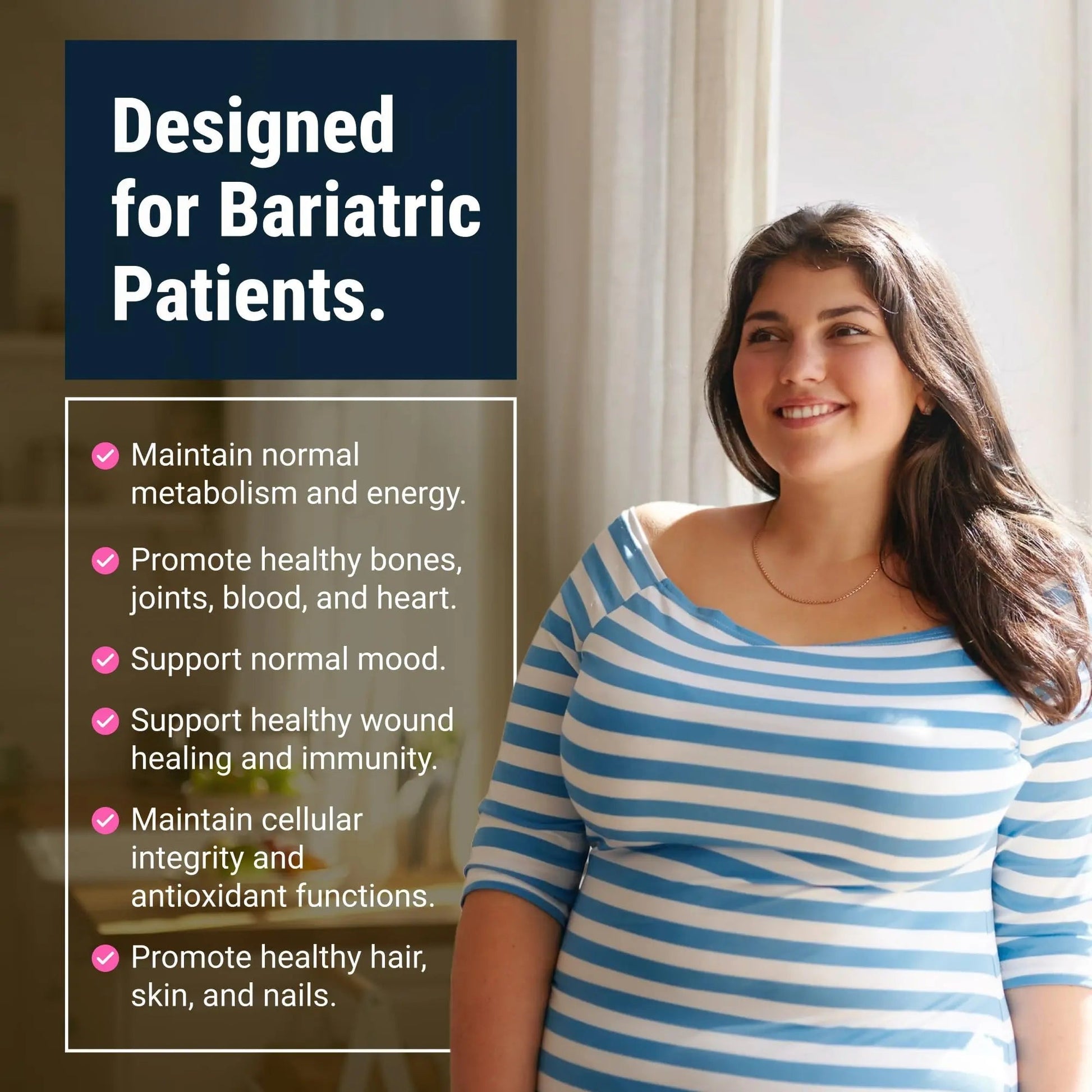 BariatricPal Multivitamin ONE 1 per Day! Bariatric Multivitamin Capsule Iron Free | Easy to Swallow Capsule | BariatricPal buy supplements canada