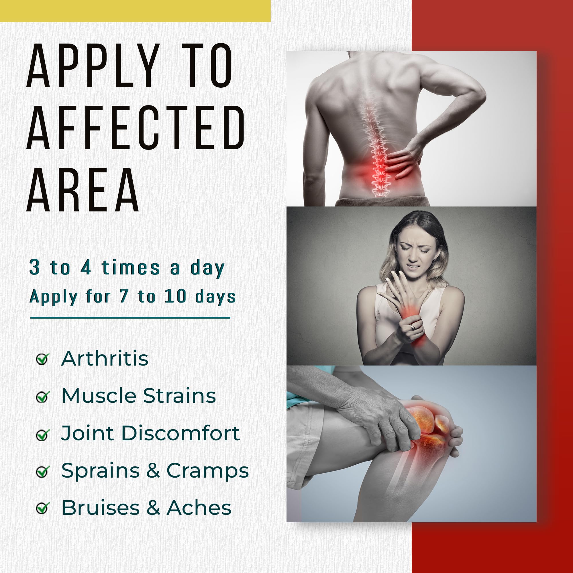 Real Time Pain Relief Cream 16oz Bottle | 17 Natural Ingredients: 1.25% Menthol, Arnica & MSM | Muscle Strain & Joint Discomfort Relief for Arthritis, Cramps, Sprains, Bruises, Hands, Back & Knee Pain Real Time Pain Relief buy supplements canada