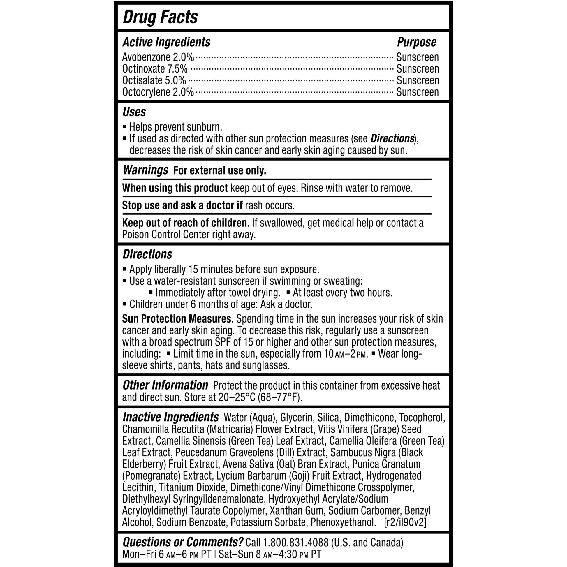 Paula's Choice RESIST Daily Hydrating Fluid Face Moisturizer with SPF 50 Sunscreen, Face Sunscreen for Oily Skin, Chamomile & Vitamin E Paula's Choice buy supplements canada