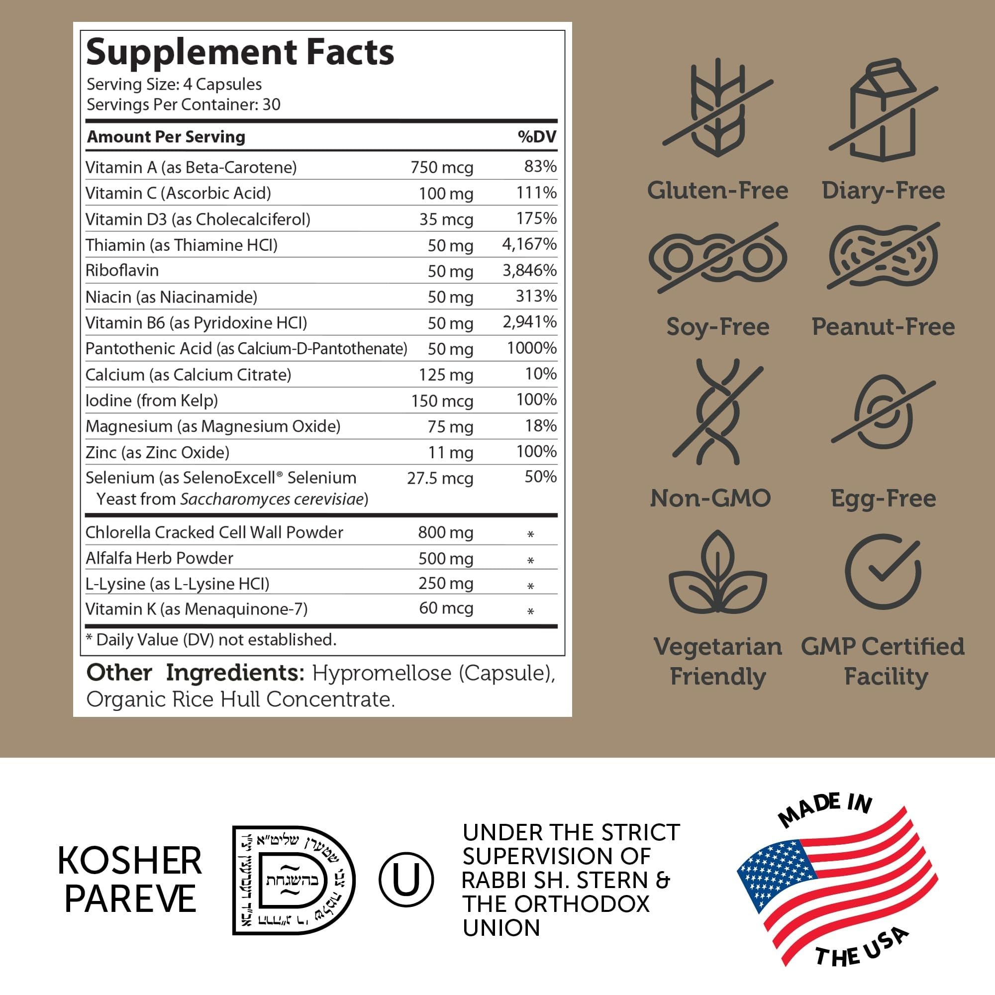 Zahler - Height Factor Healthy Growth Support Vitamin & Mineral Capsules (120 Count) - Kosher Height & Growth Supplement for Kids, Teens & Young Adults - Grow Taller Growth Hormone Support Nutrients Zahler buy supplements canada