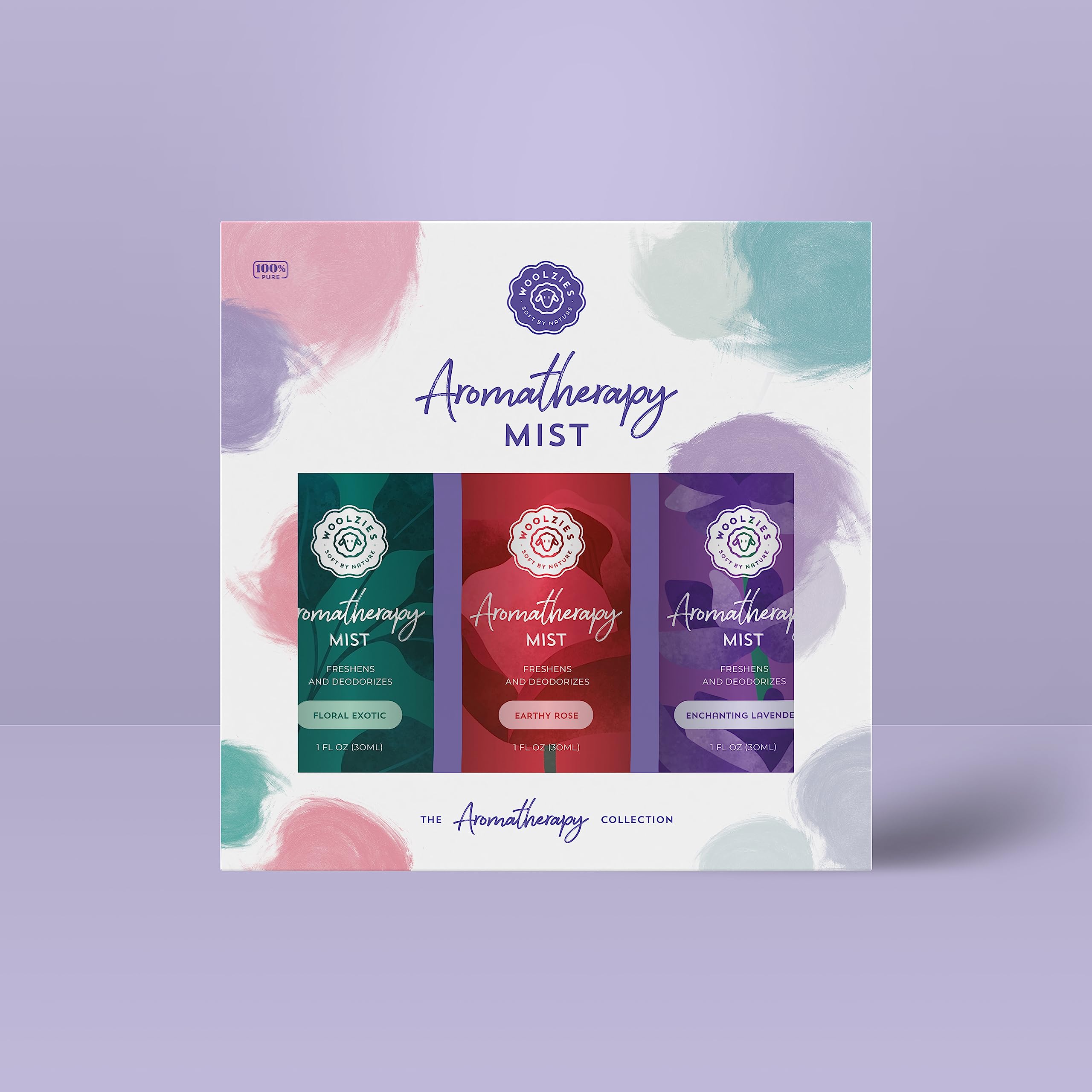 Aromatherapy Spray Mist Set | Natural Essential oil Air Freshener, Pillow Spray, Room Spray Woolzies buy supplements canada