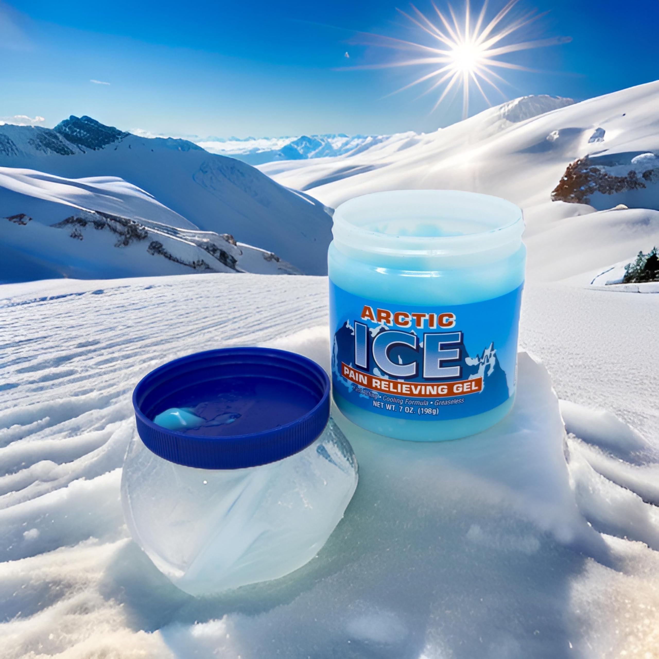 Artic Ice Pain Relieving Gel 2% Menthol Blue 7 Ounce, 1 Count Artic Ice buy supplements canada