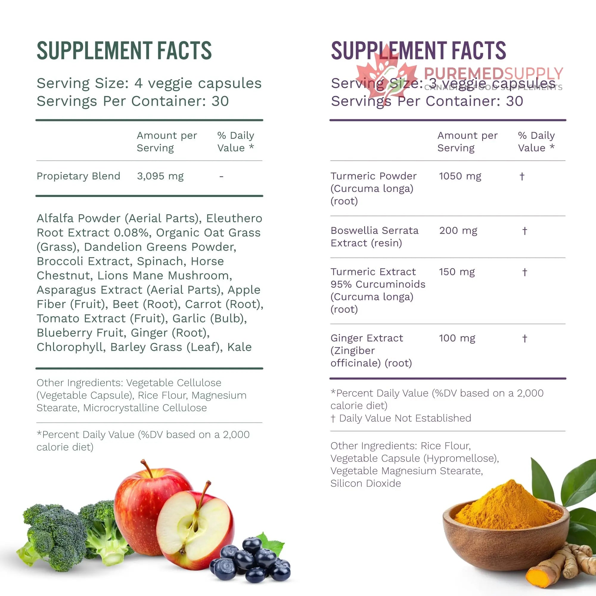 SUBSTANCE. - Ultimate Wellness Bundle | Daily Superfood Nutrition & Joint Support | Greens, Fruits & Veggies + Nature’s Relief | Boost Energy, Mental Clarity & Mobility | Vegan, Non-GMO (30 Servings) SUBSTANCE. buy supplements canada