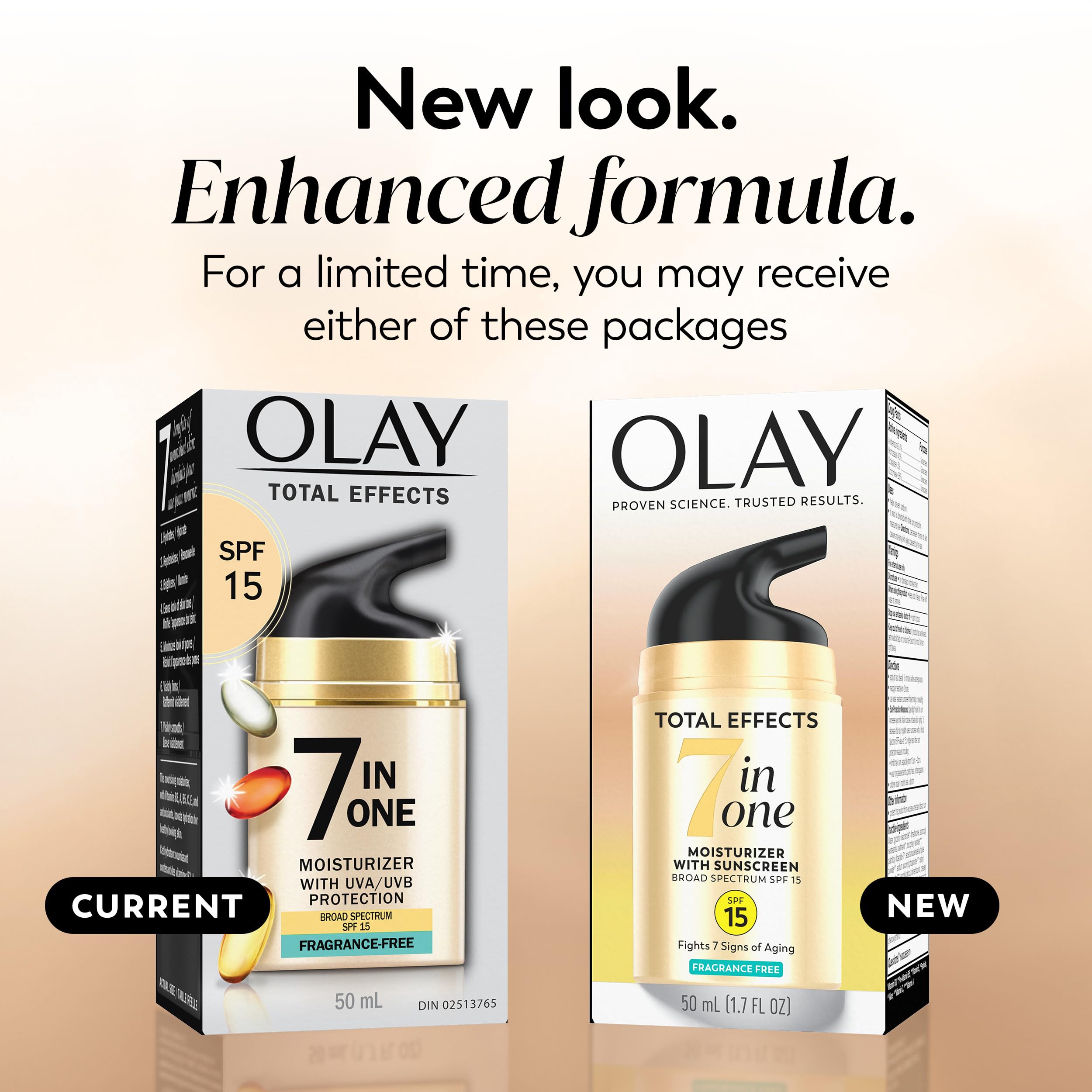 OLAY Total Effects 7-in-1 Anti-Aging Face Moisturizer with SPF 15, Fragrance-Free 1.7 oz Olay buy supplements canada