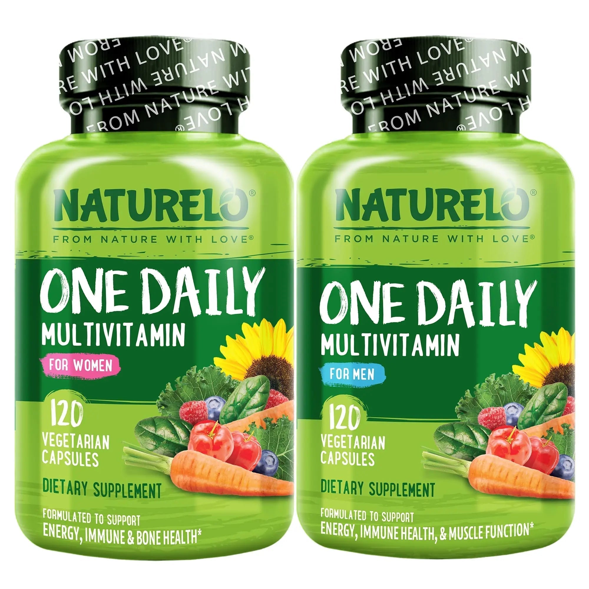 NATURELO One Daily Multivitamin for Men, 120 Vegetarian Capsules One Daily Multivitamin for Women NATURELO buy supplements canada