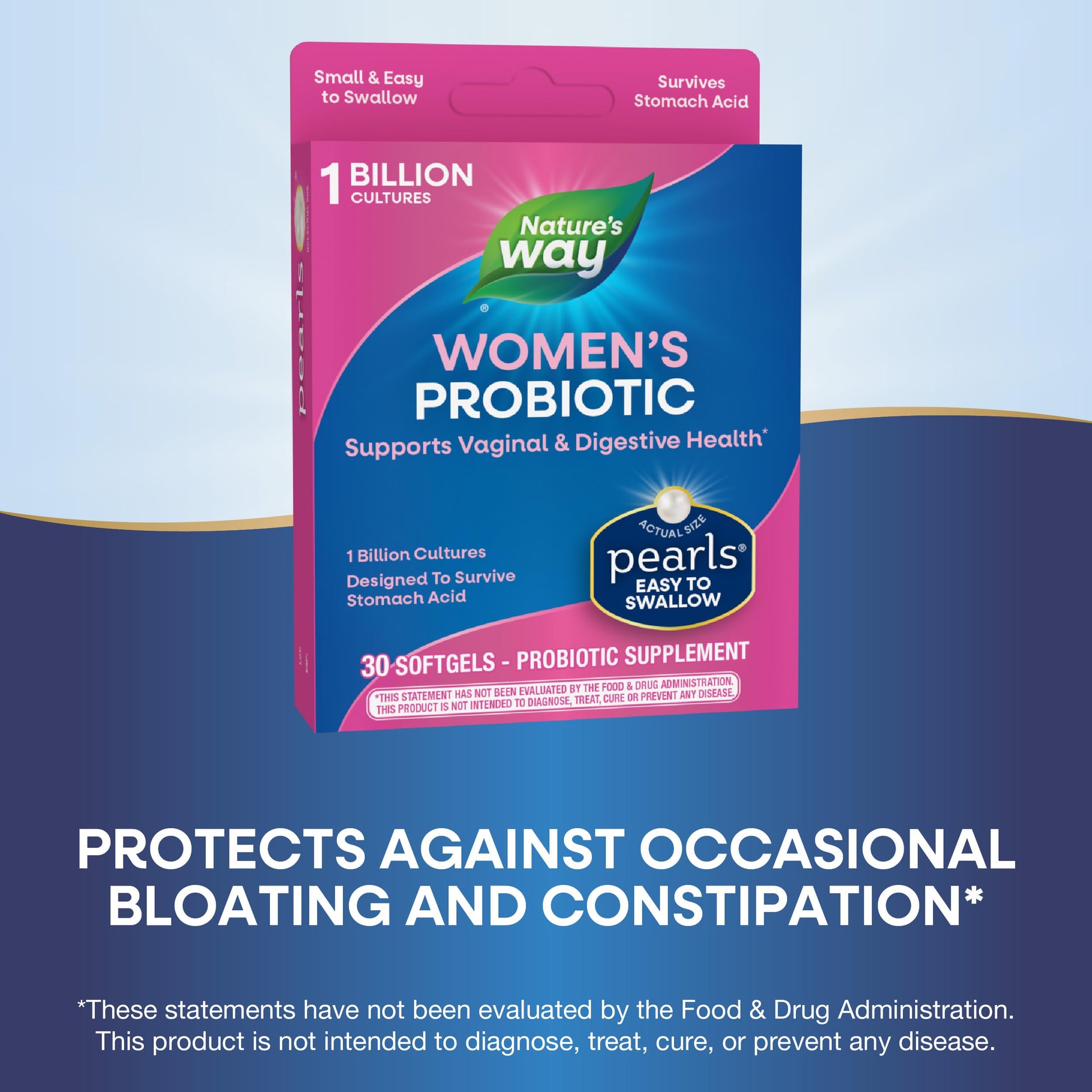 Nature's Way Women's Probiotic Pearls, Supports Vaginal and Digestive Health*, 1 Billion Live Cultures Nature's Way buy supplements canada