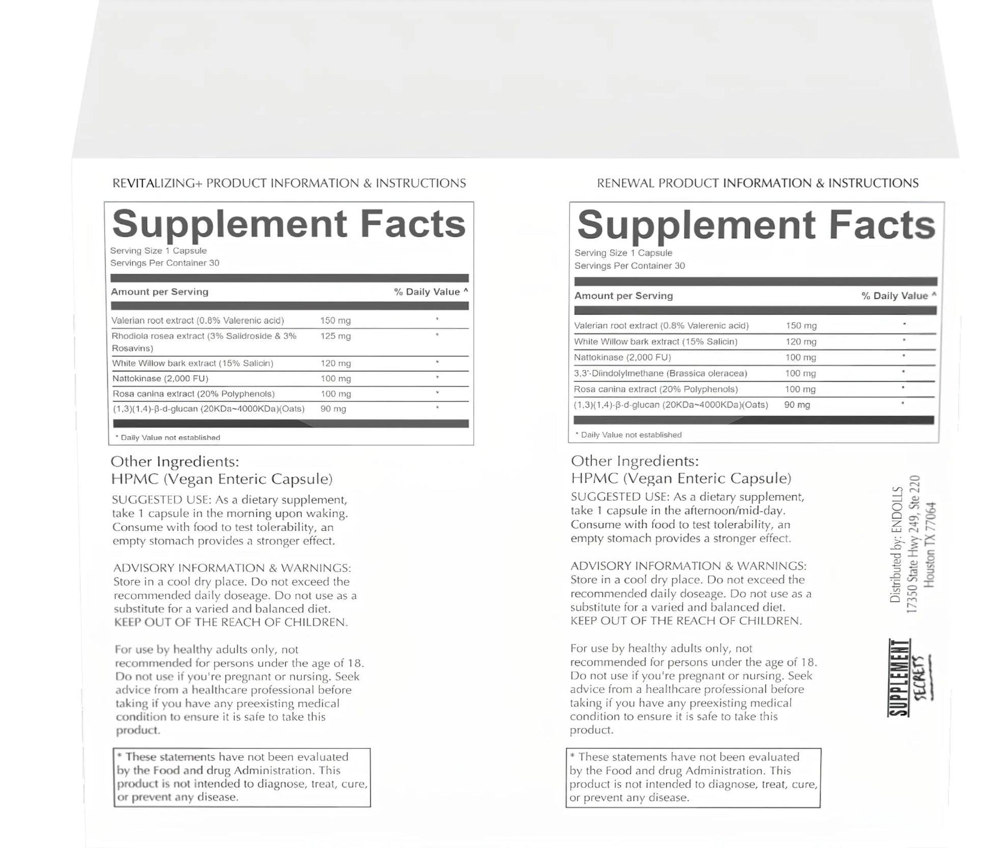 ENDOLLS Endo Warrior Natural Support ENDOLLS buy supplements canada