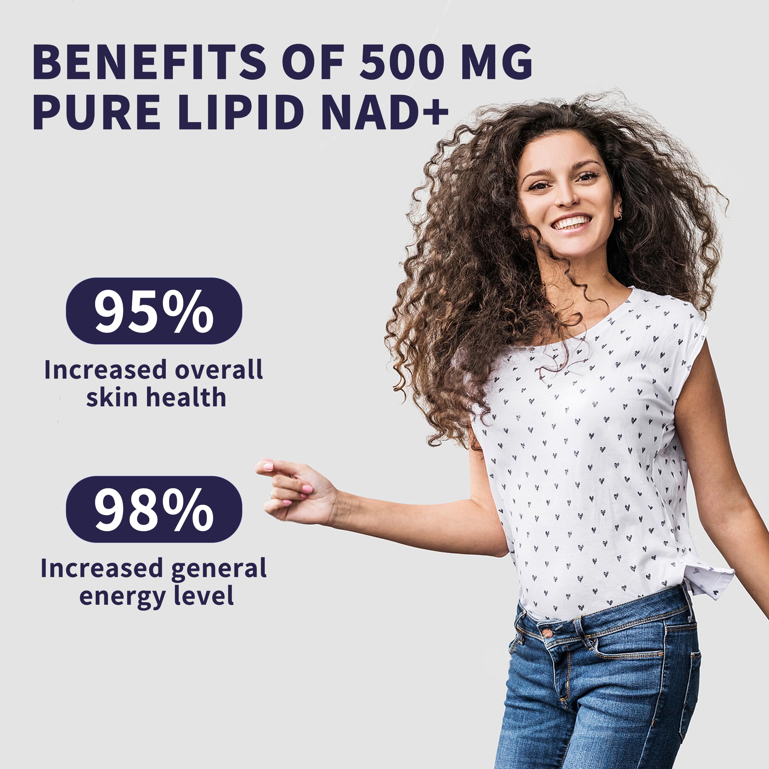 Women's NAD Liquid Supplement, Pure 500mg Liposomal NAD - Cell Regeneration，Energy Support, Vegan,Sugar Free，Additives Free Hudetex buy supplements canada