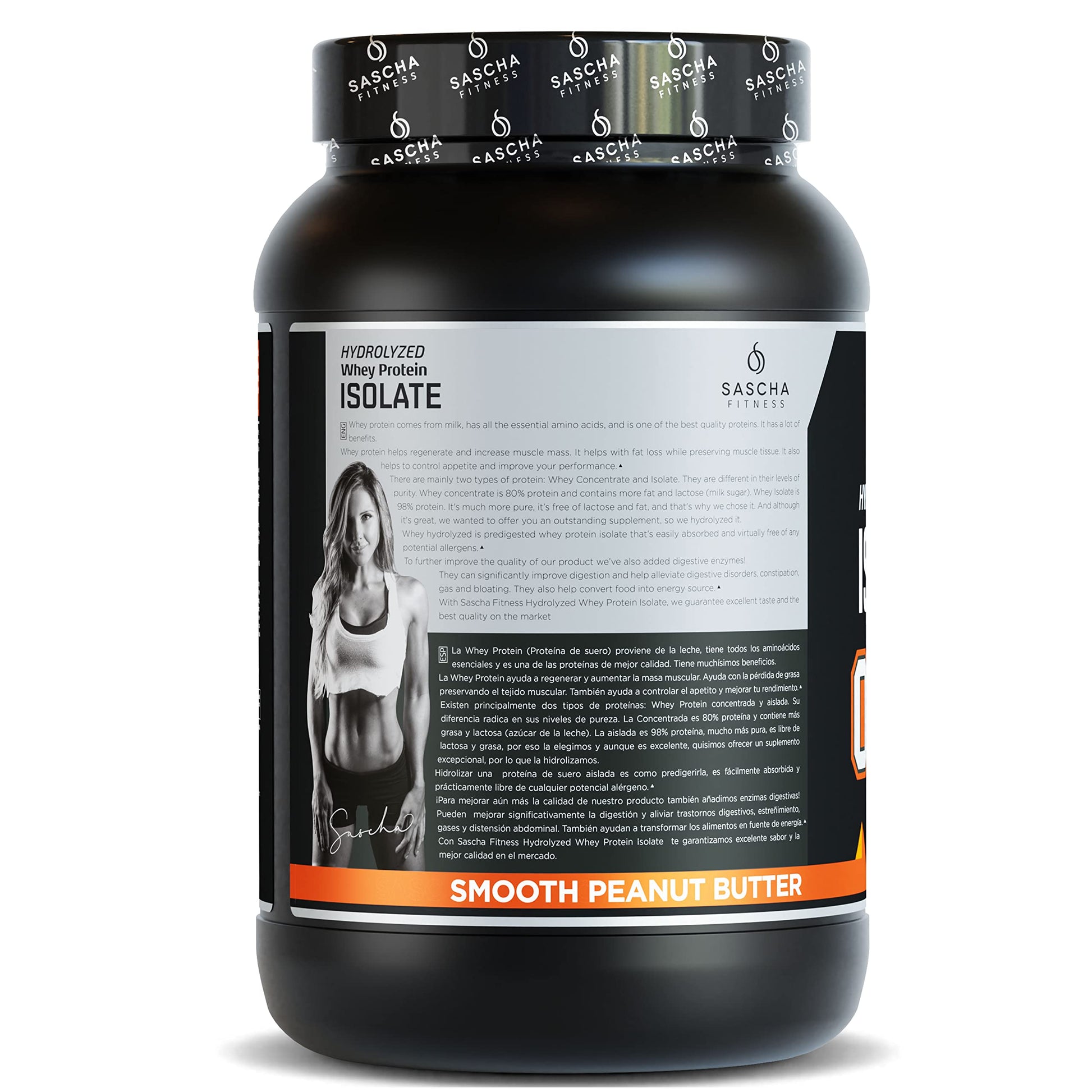 SASCHA FITNESS Hydrolyzed Whey Protein Isolate,100% Grass-Fed ,2.3 Pounds SASCHA FITNESS buy supplements canada