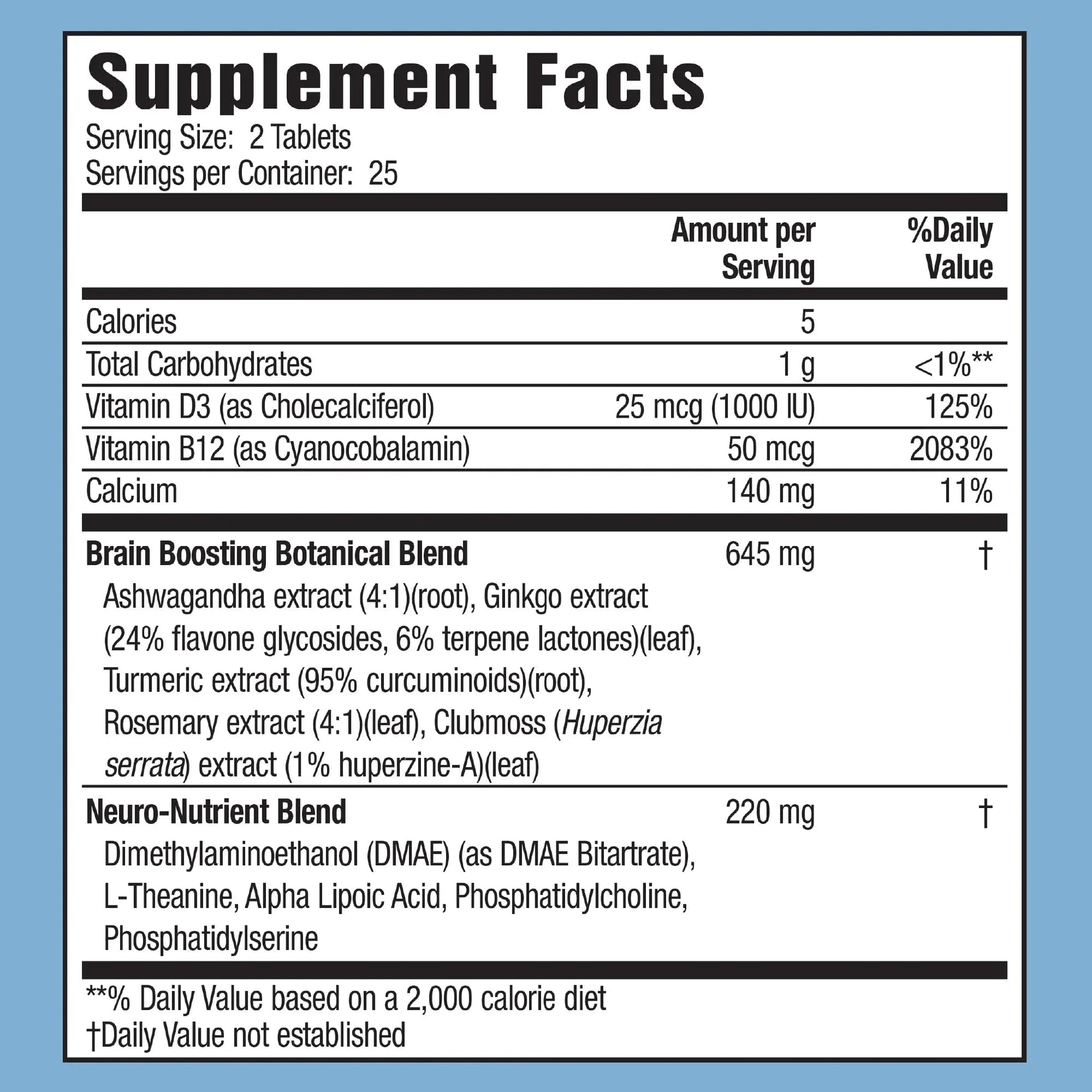 Applied Nutrition Healthy Brain All-Day Focus - 50 Tablets - Powerful 3-in-1 Brain Booster with Turmeric Extract - 25 Servings Applied Nutrition buy supplements canada