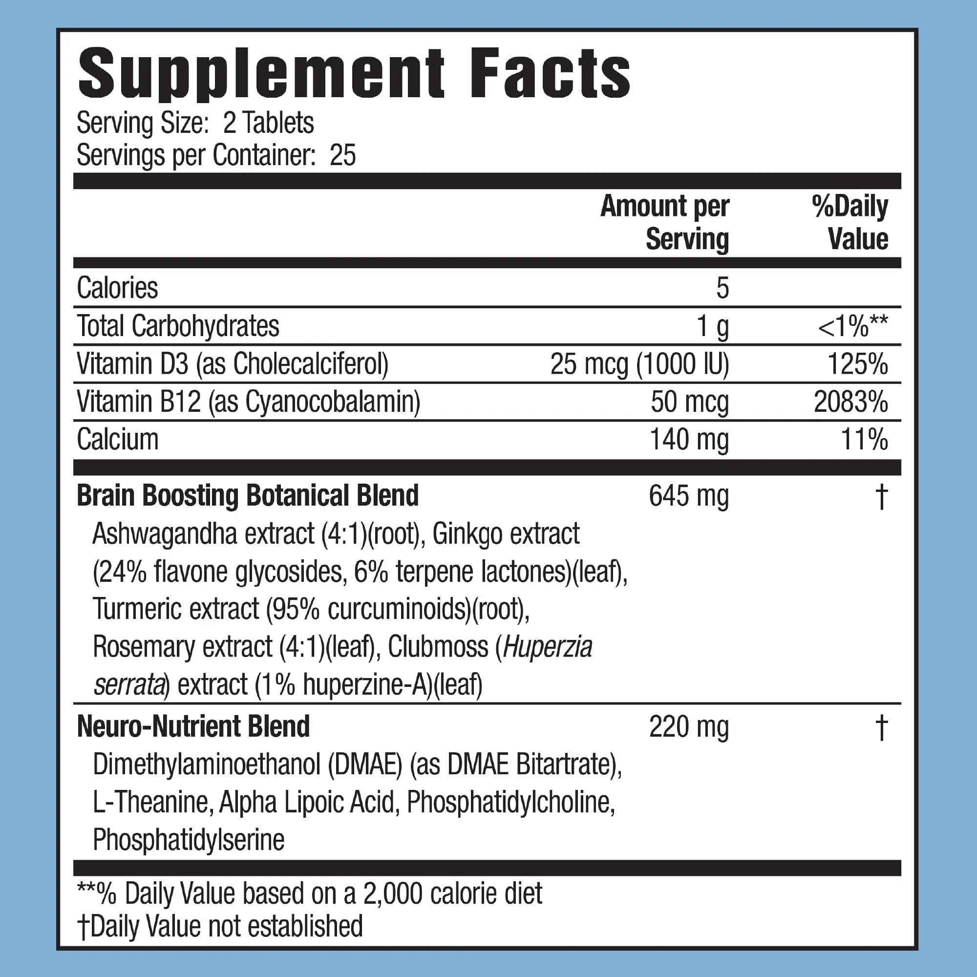 Applied Nutrition Healthy Brain All-Day Focus - 50 Tablets - Powerful 3-in-1 Brain Booster with Turmeric Extract - 25 Servings Applied Nutrition buy supplements canada