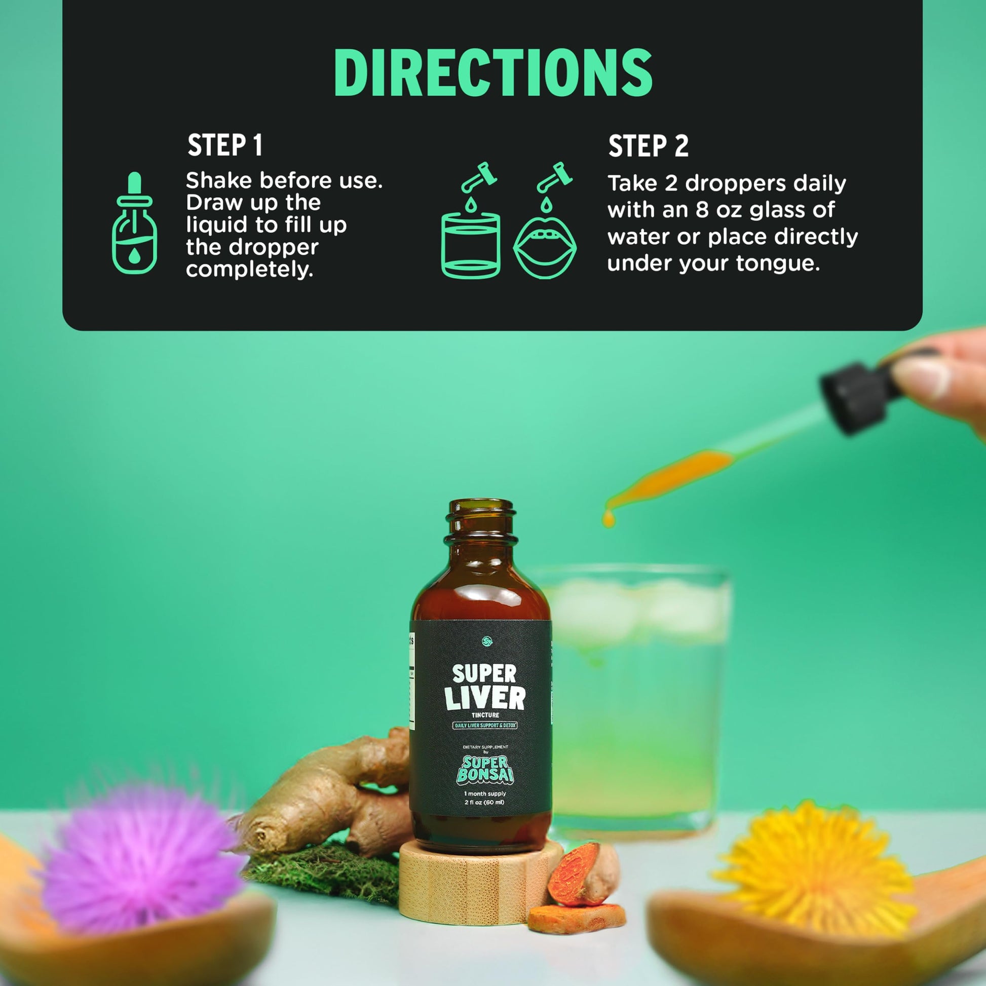 SuperBonsai Super Liver Support with Milk Thistle - All Natural Liver Cleanse Detox & Repair Aid - Doctor-Formulated Liver Supplement SuperBonsai buy supplements canada