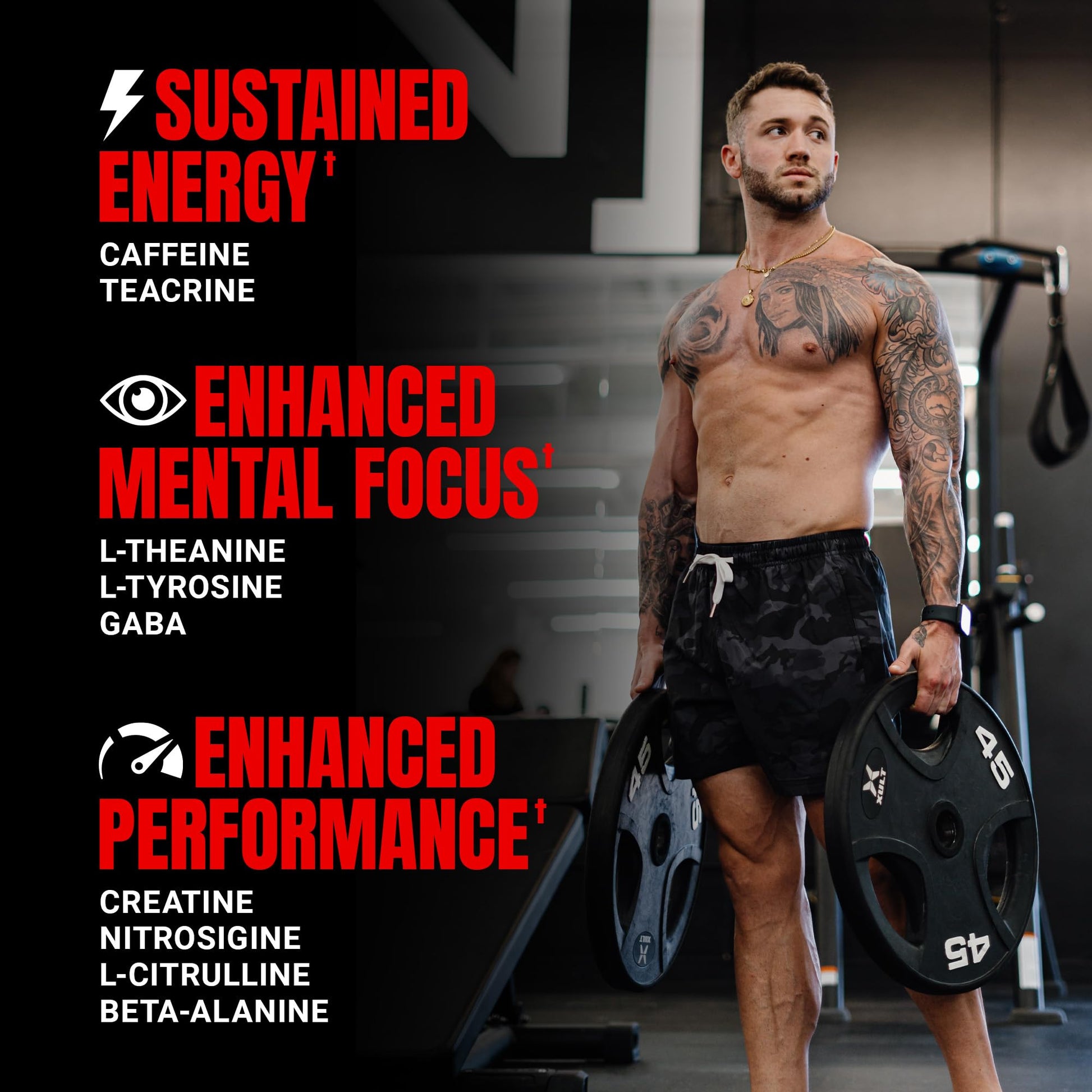 ProSupps Mr. Hyde Signature Pre Workout Powder with Creatine, Beta Alanine & Caffeine - Performance, Energy & Endurance - Clean Fitness & Gym Supplements ProSupps buy supplements canada