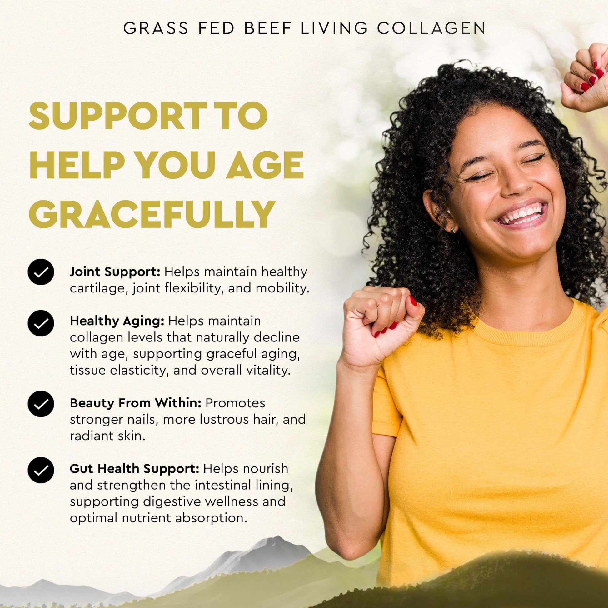 Ancestral Supplements Grass Fed Beef Living Collagen Nutritional Powder Supplement, 3000mg, Promotes Healthier, Younger Looking Skin, Hair Ancestral Supplements buy supplements canada