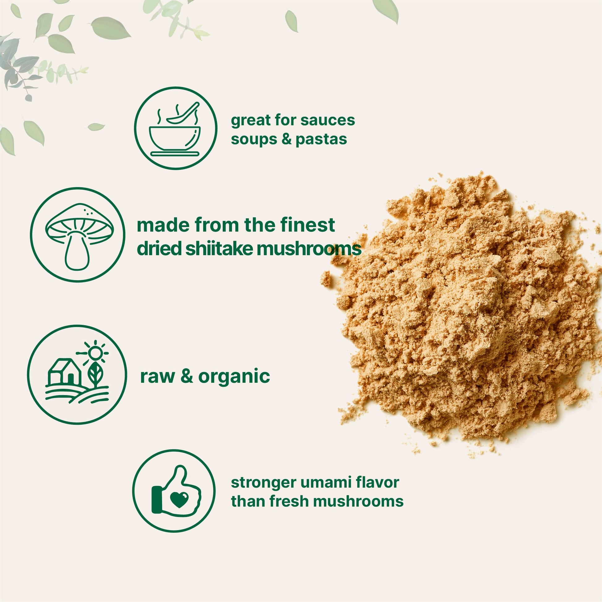 Sustainably US Grown, Organic Shiitake Mushrooms Powder, 8 Ounce Micro Ingredients buy supplements canada