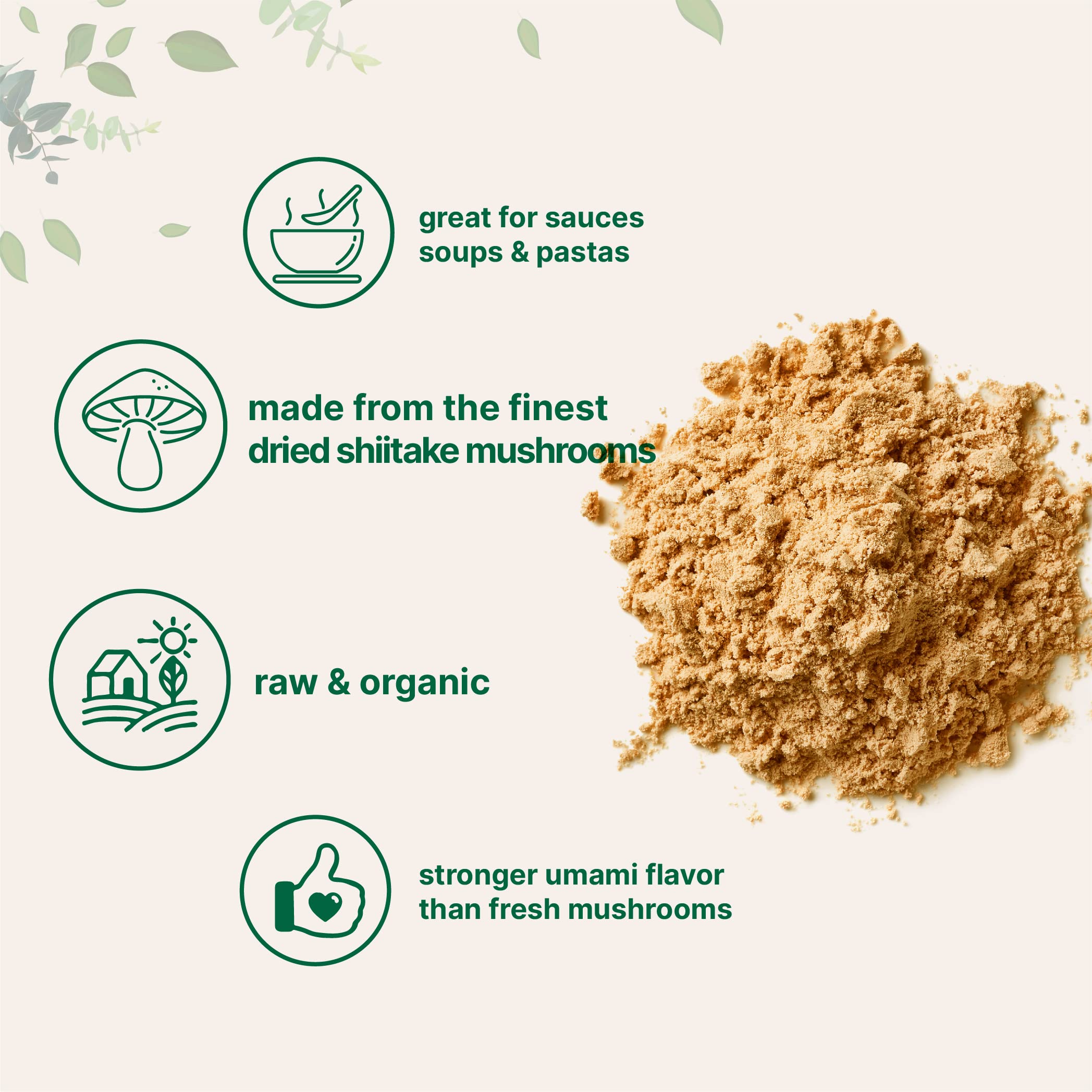 Sustainably US Grown, Organic Shiitake Mushrooms Powder, 8 Ounce Micro Ingredients buy supplements canada