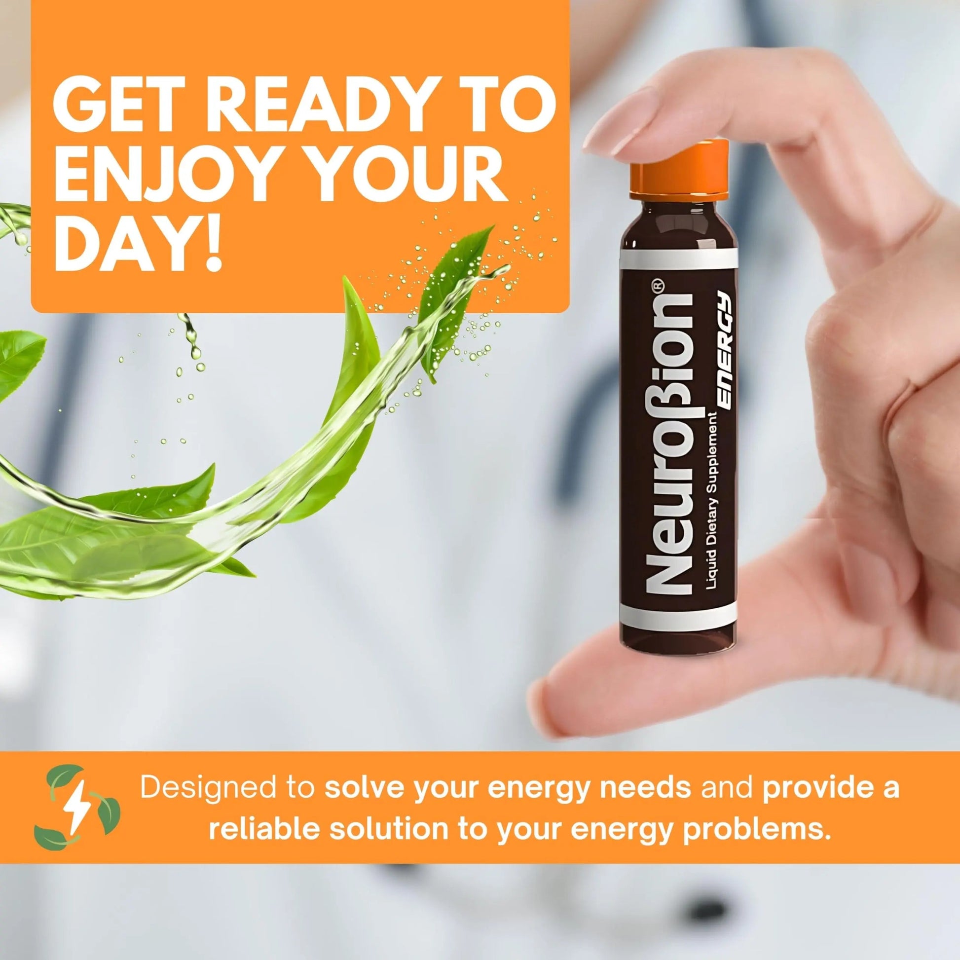 Neurobion Energy Liquid Dietary Supplement Multivitamins + Enegy Blend 10 vials x 250 ml Neurobion buy supplements canada