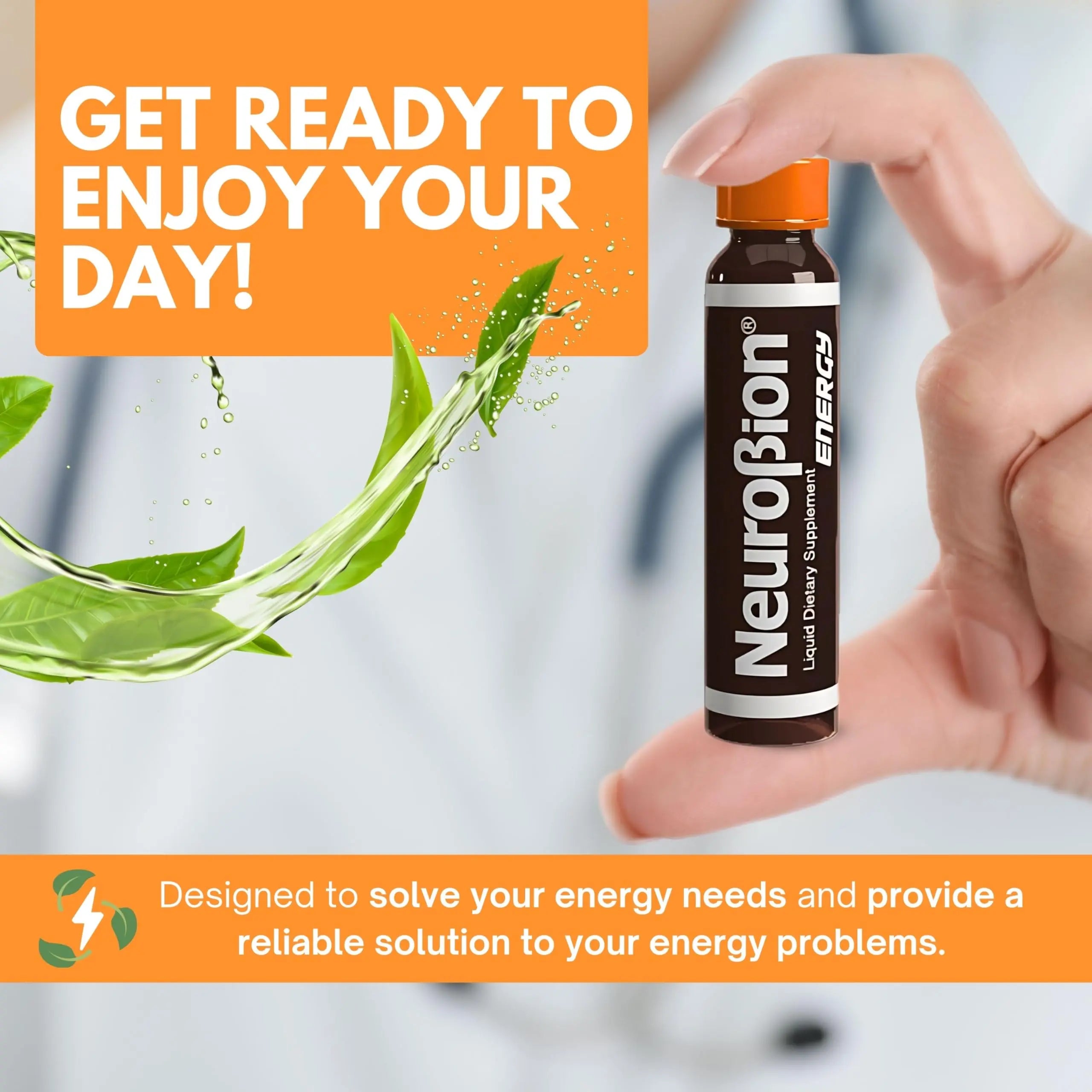 Neurobion Energy Liquid Dietary Supplement Multivitamins + Enegy Blend 10 vials x 250 ml Neurobion buy supplements canada