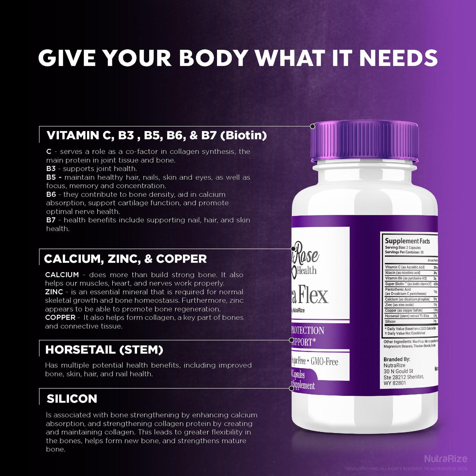(2 Pack) Ultra Flex Capsules, Advanced Joint Support Supplement, Ultra Flex Natural Joint Health Formula, Max Strength Pills for Joint Wellness and Mobility, UltraFlex Vitamin Reviews (120 Capsules) NutraRize buy supplements canada