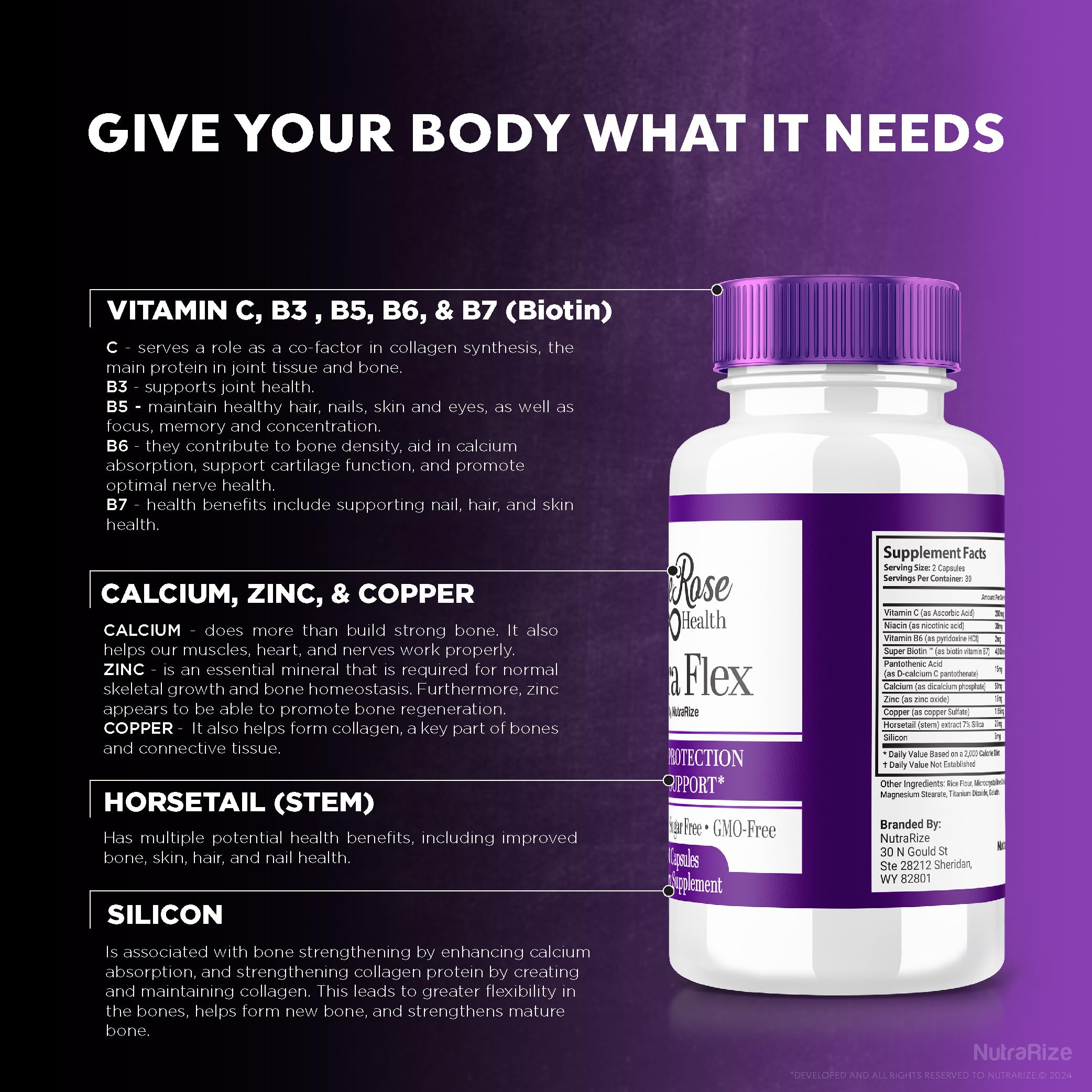 (2 Pack) Ultra Flex Capsules, Advanced Joint Support Supplement, Ultra Flex Natural Joint Health Formula, Max Strength Pills for Joint Wellness and Mobility, UltraFlex Vitamin Reviews (120 Capsules) NutraRize buy supplements canada