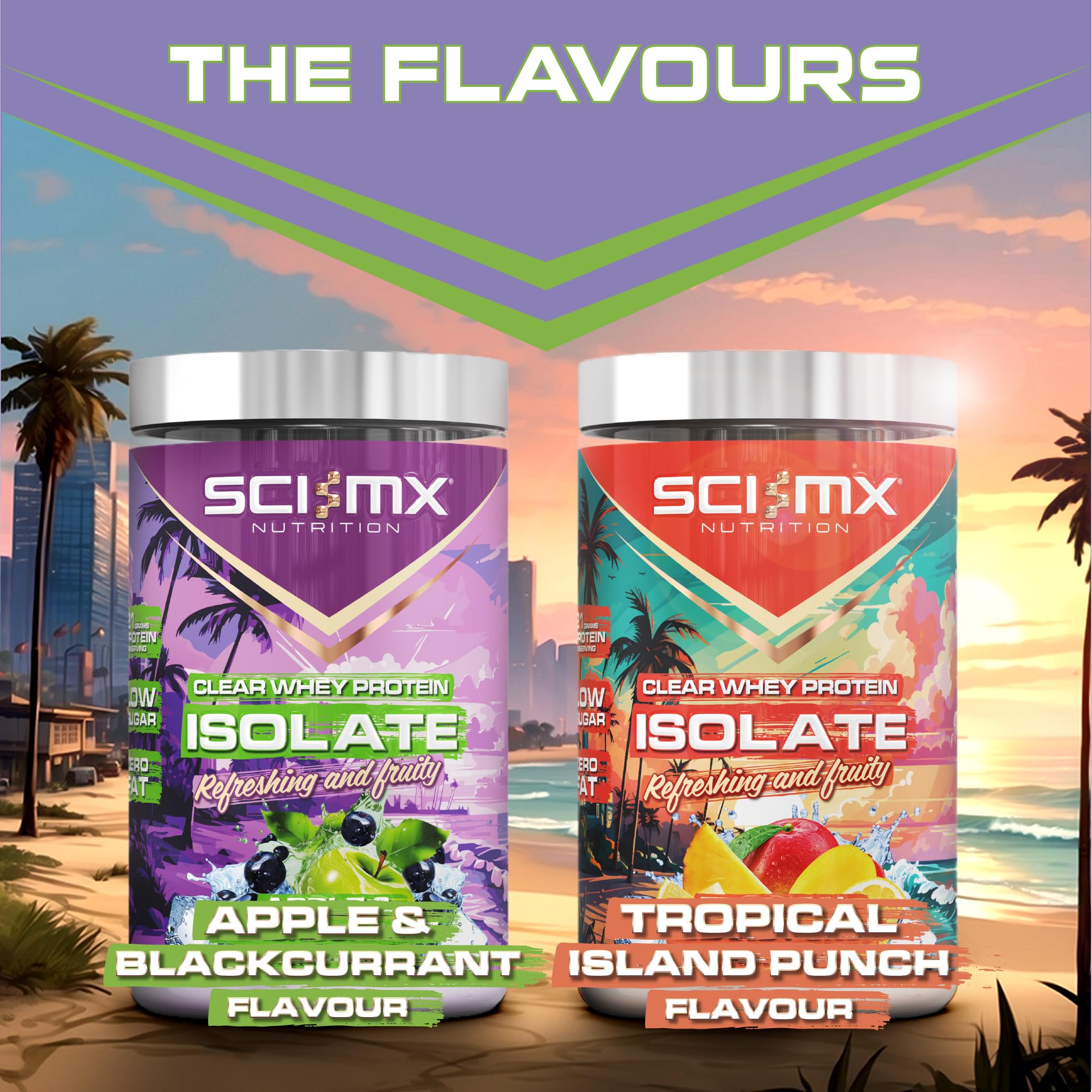 SCI-MX Clear Whey Isolate Protein - Apple and Blackcurrant Flavour - Lean Potein Formula for Muscle Growth SCI-MX buy supplements canada