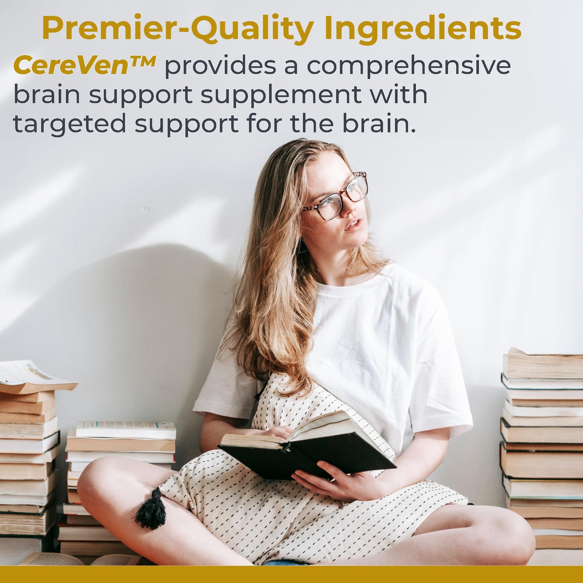 Premier Research Labs CereVen - Herbal Brain Supplement for Memory & Focus Featuring Rhodiola Rosea, Rhodiola Rosea Supplement for Brain Health Support - 60 Vegetarian Capsules Premier Research Labs buy supplements canada