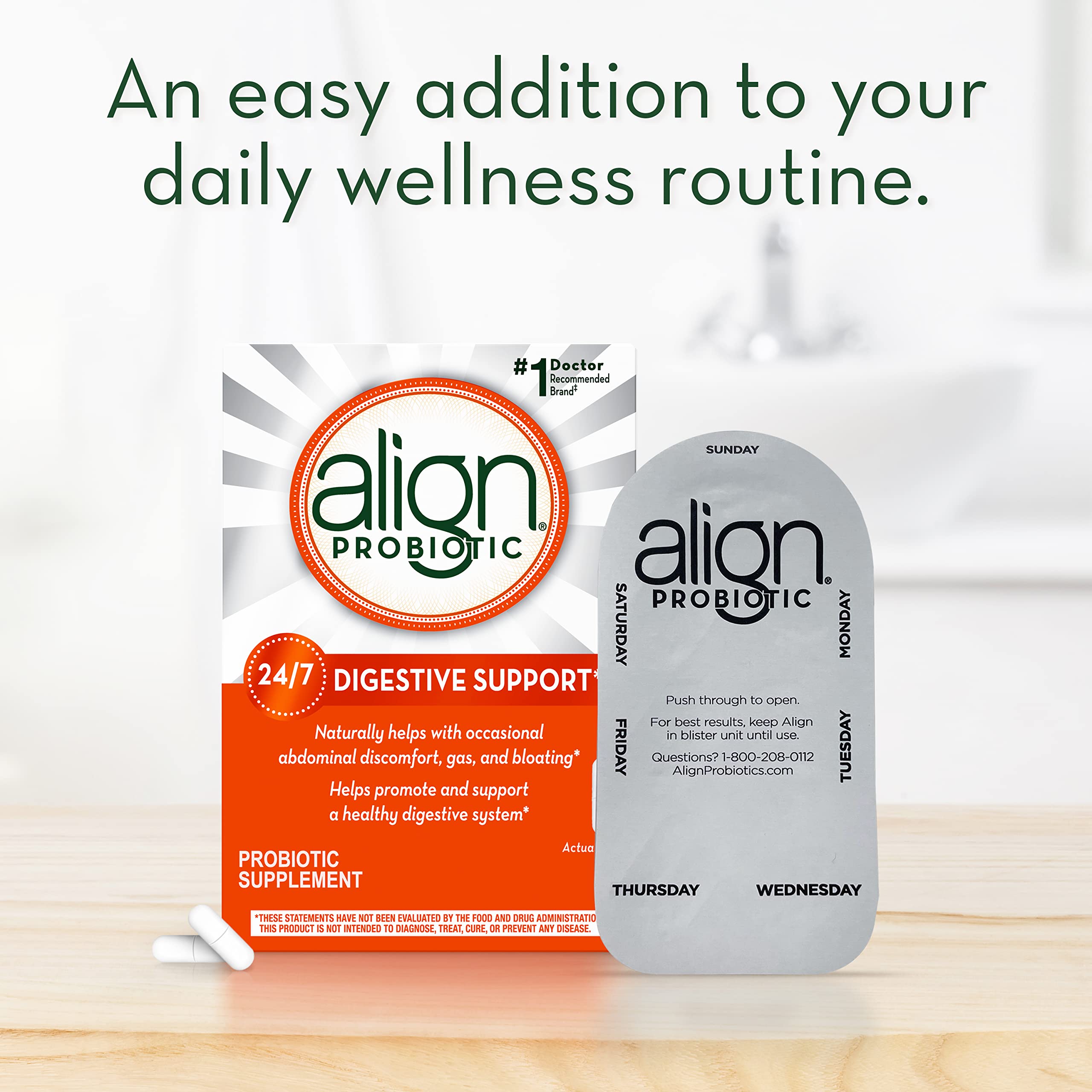 Align Probiotic, Probiotics for Women and Men, Daily Probiotic Supplement for Digestive Align buy supplements canada