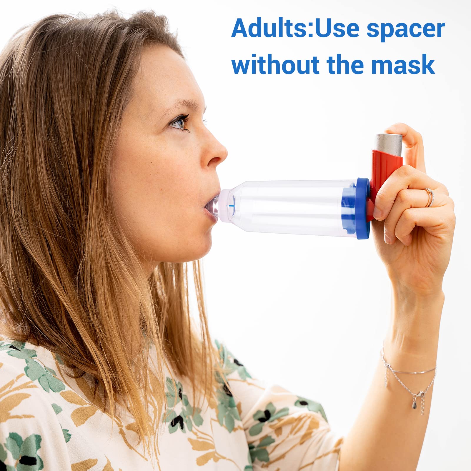 Fivepropy Handheld Spacer for Kids and Adults Includes Child Mask & Adult Blue Fivepropy buy supplements canada