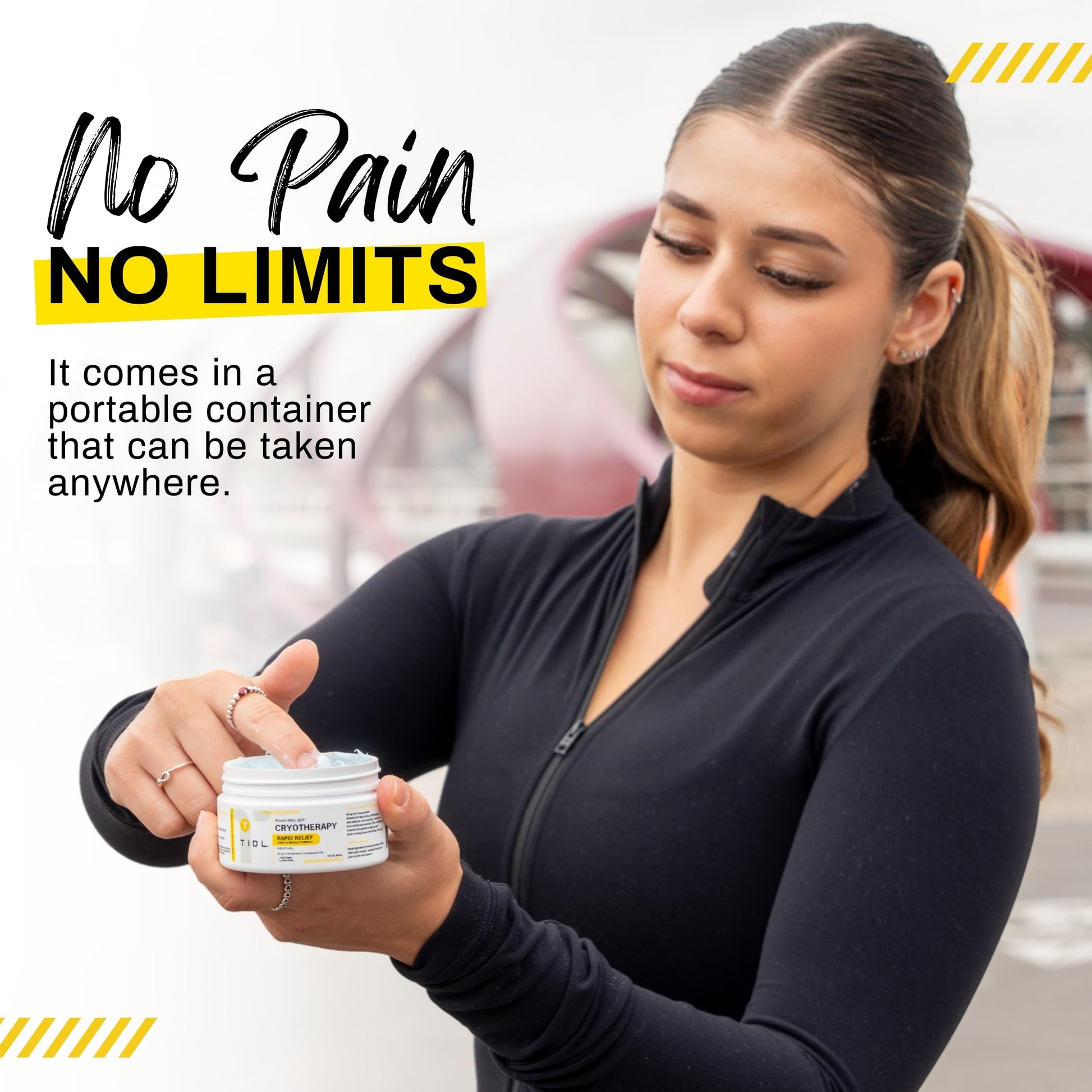 TIDL Cryotherapy Pain Relief Cream, 3 Oz, Targeted Neck Pain, Joint & Muscle Pain Relief with Organic, Plant-Based Menthol, Instant Cooling for Sport & Post Workout Full Body Recovery TIDL buy supplements canada