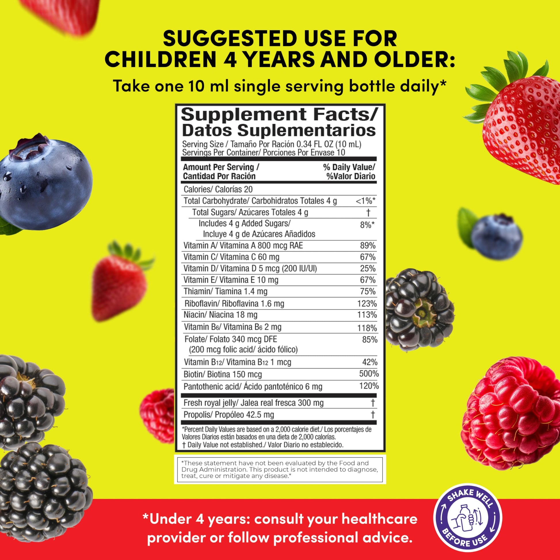 GirafKids Multivitamin Syrup + Super Vitamins Liquid Bundle for Kids Ages 4+ | Omega-3, Beta Glucan, Royal Jelly & Propolis | PHARMADEL buy supplements canada