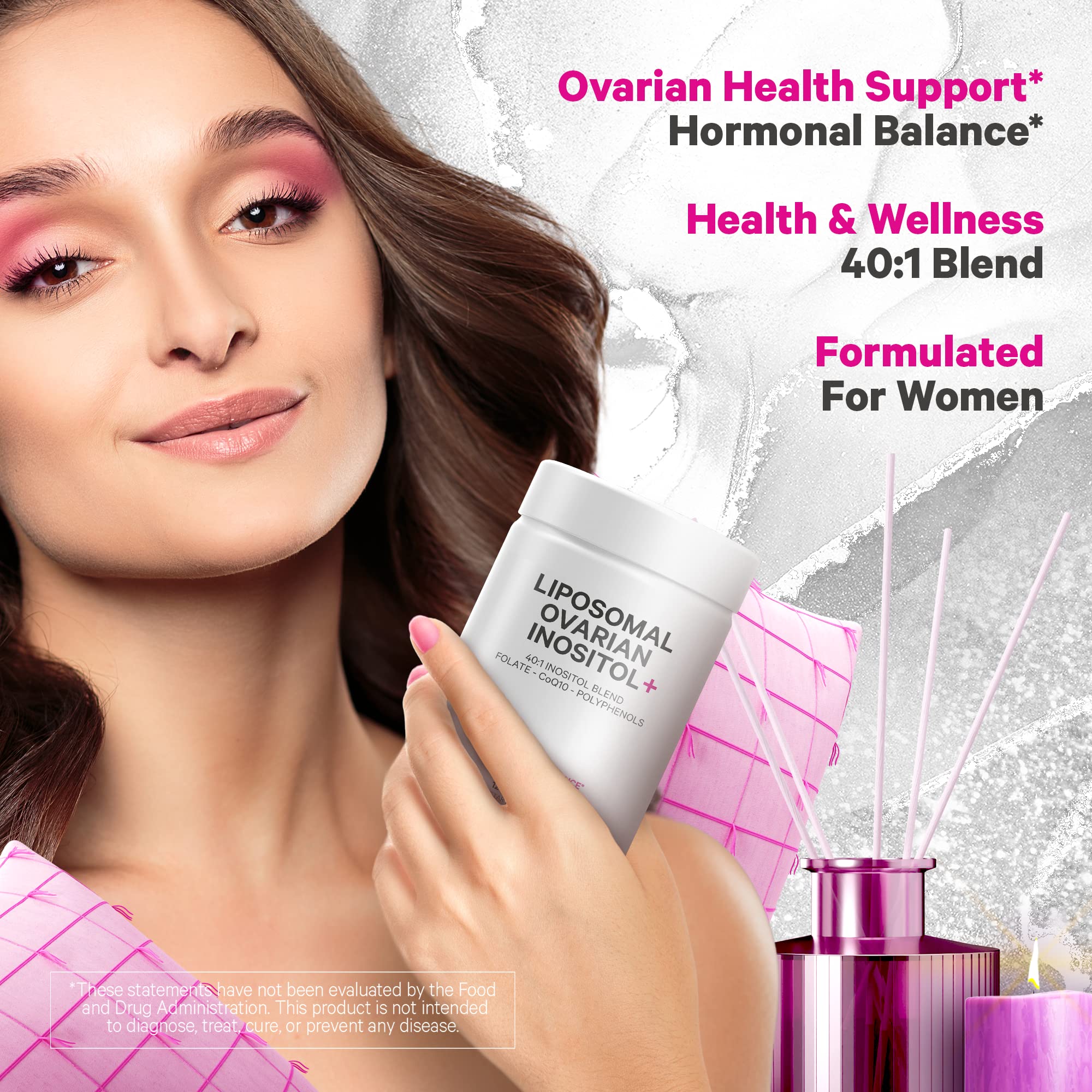 Codeage Liposomal Ovarian Inositol + Supplement - Myo-Inositol, D-Chiro-Inositol Codeage buy supplements canada