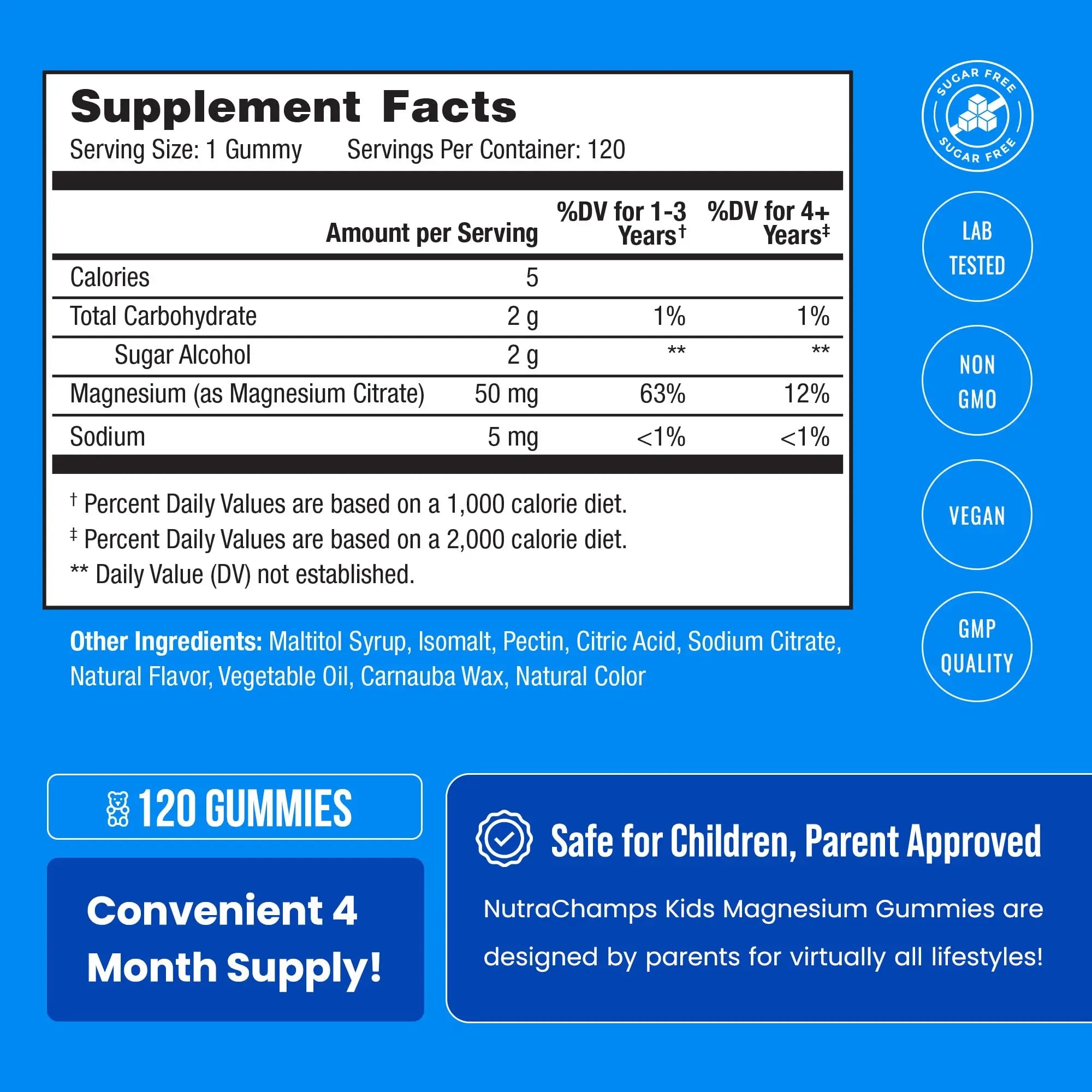 NutraChamps Kids Multivitamins & Kids Magnesium Gummies NutraChamps buy supplements canada