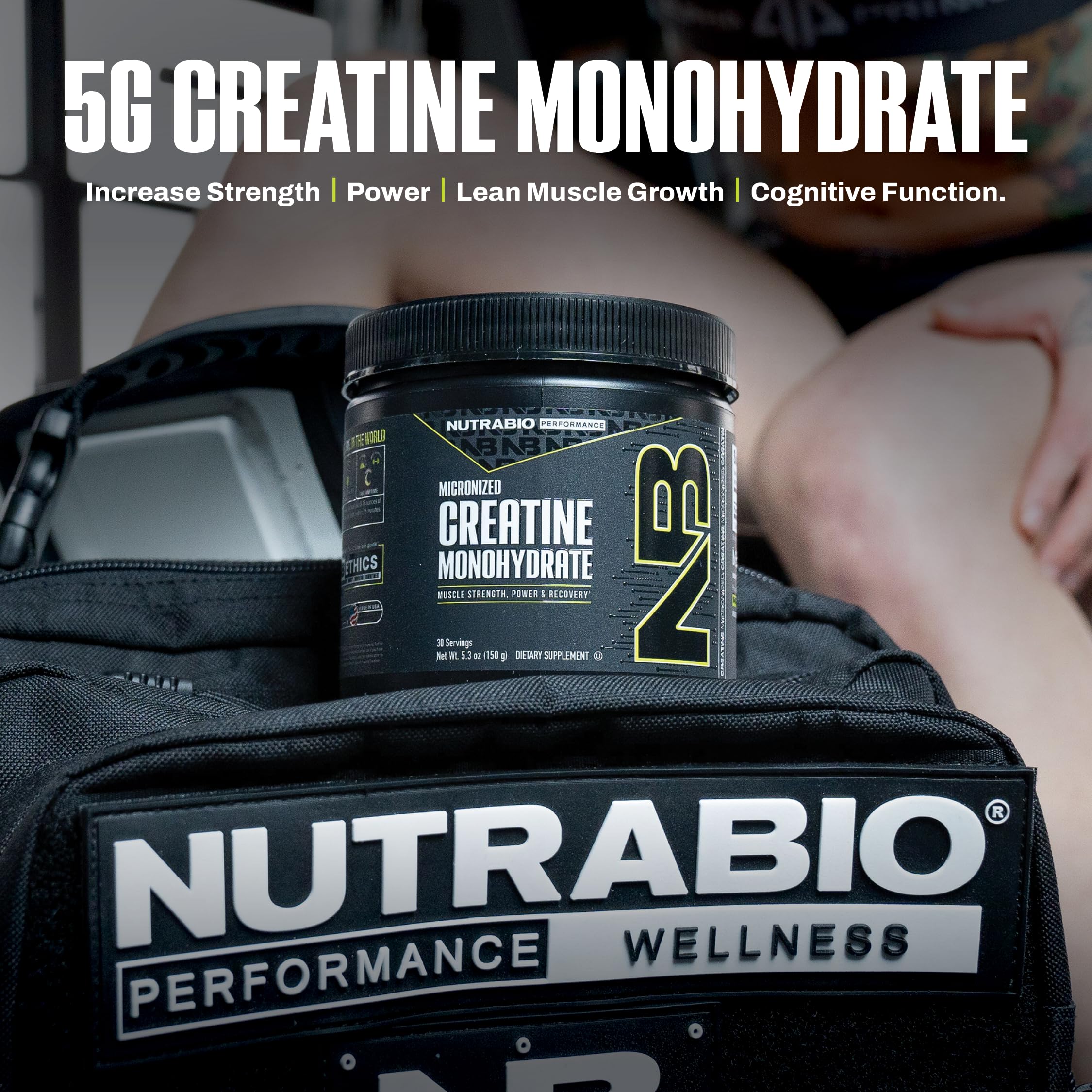 NutraBio Pure Micronized Creatine Monohydrate Powder Supplement, Unflavored, (150 g) - Supports Bulk Muscle Energy, Recovery, and Strength - HPLC Tested Creatine Powder Supplement for Men and Women NutraBio buy supplements canada