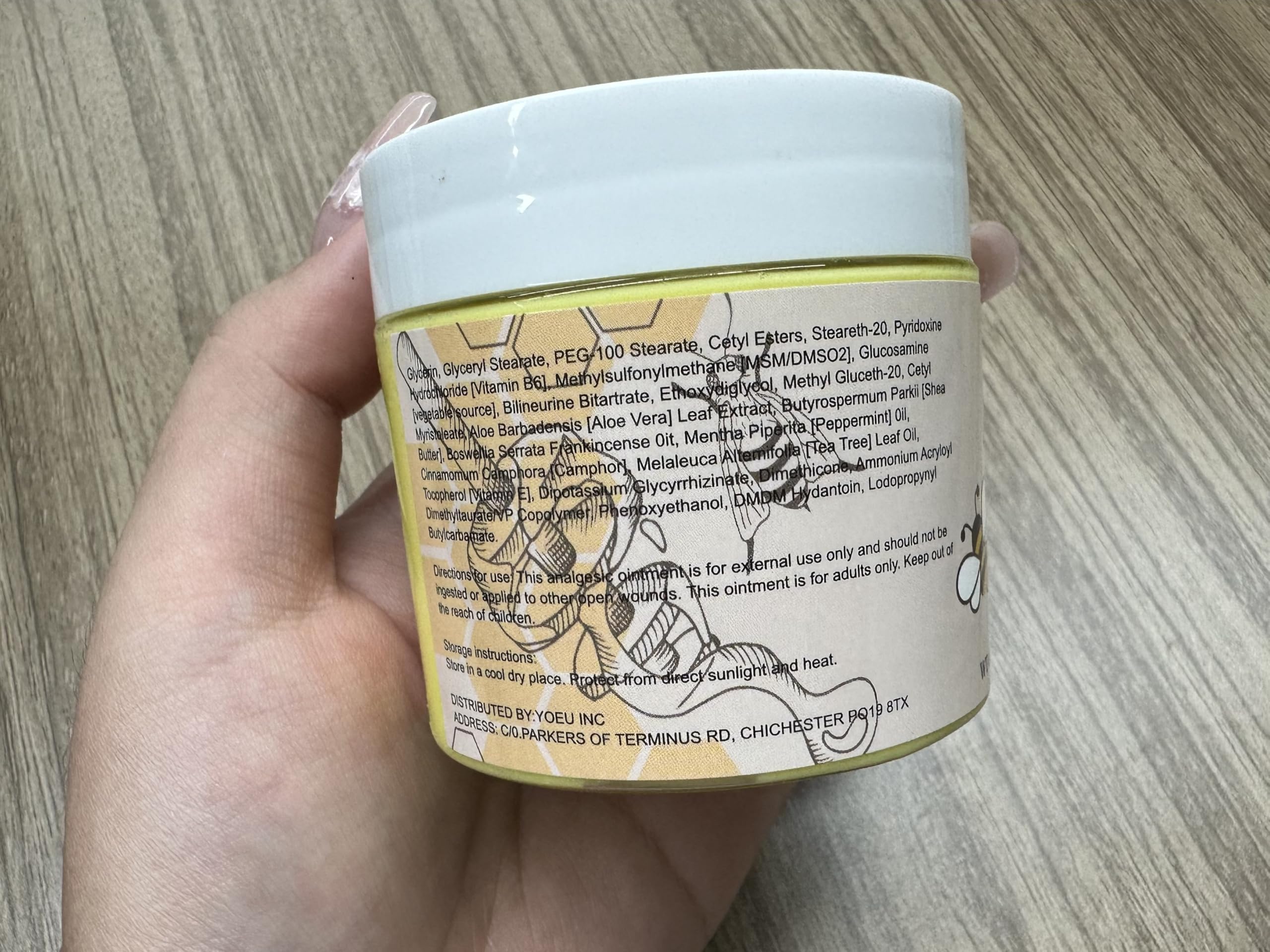 Natural Organic Bee Venom Muscle & Joint Cream, Extra Effective Muscle & Joint Care, for Neck, Hand, Feet, Knee, Muscles, Shoulder, Wrist, Elbow, Ankle, Foot Aches, Arnica, Vitamin B6 KOKOMAANE buy supplements canada