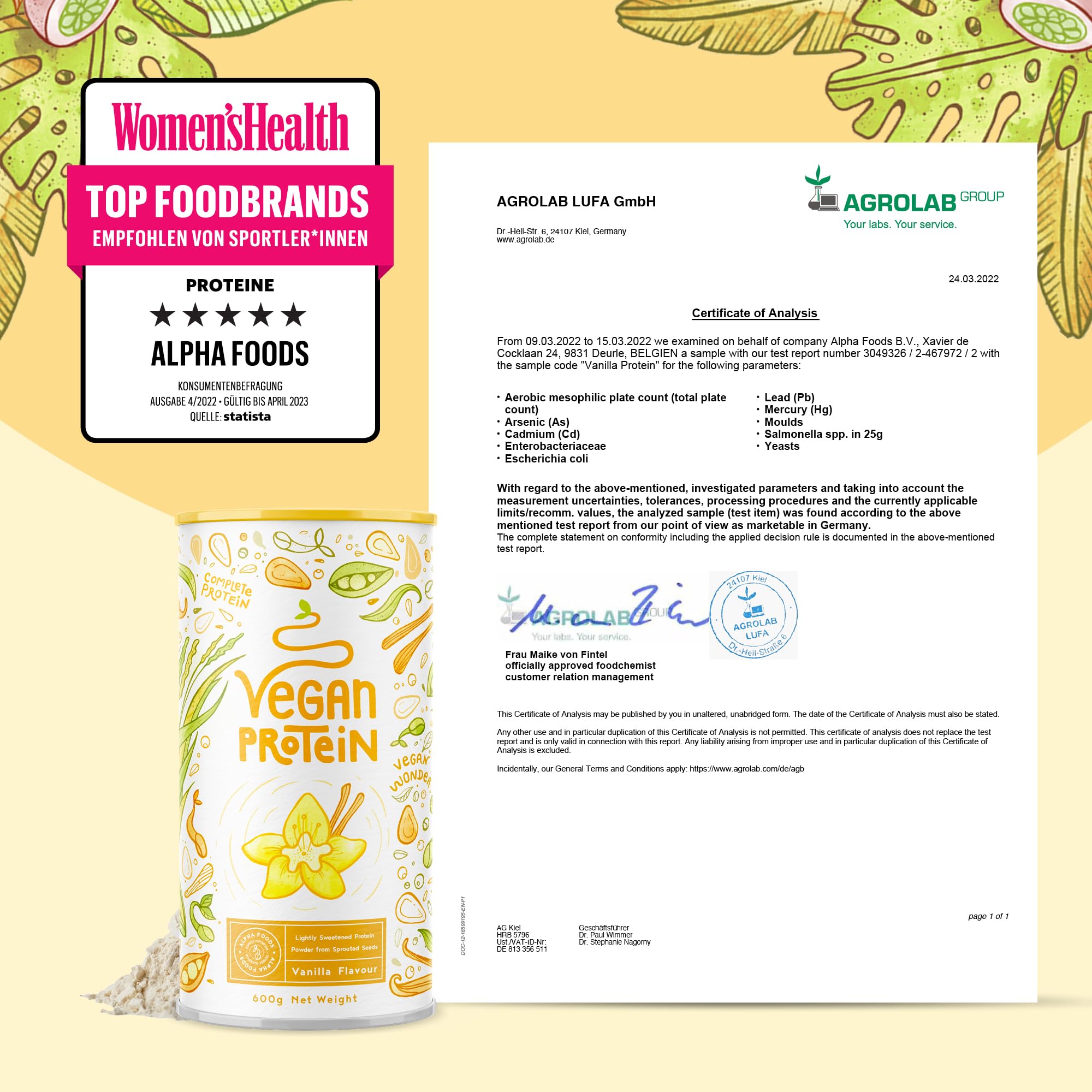 Vegan Protein Powder - Muscle Building Powder with Amino Acids - Plant Based Protein Shake Alpha Foods buy supplements canada