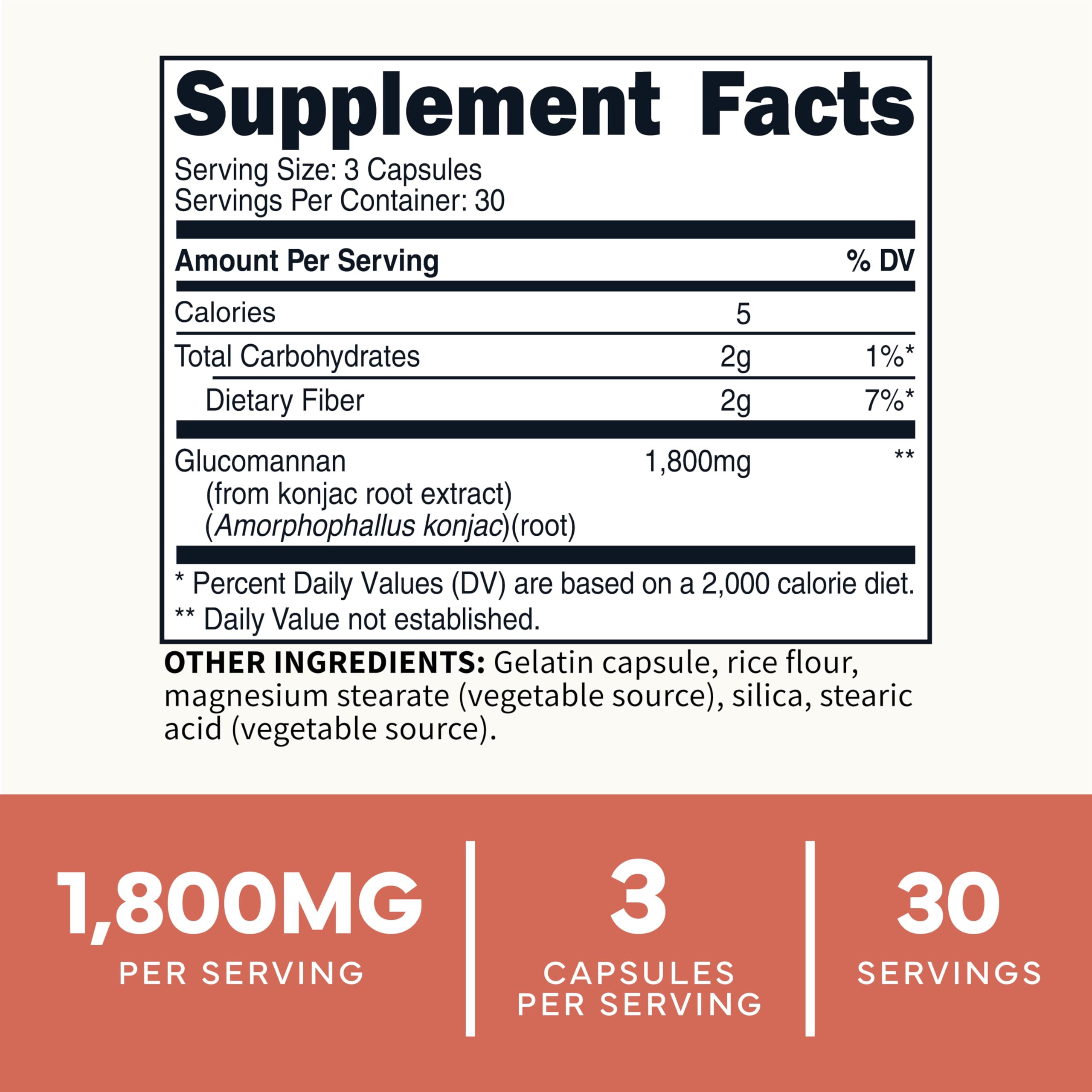Type Zero Clean Glucomannan Konjac Root Extract (90 Capsules)(1,800 MG Per Serving) - 30 Servings, Non-GMO, Gluten Free Type Zero buy supplements canada