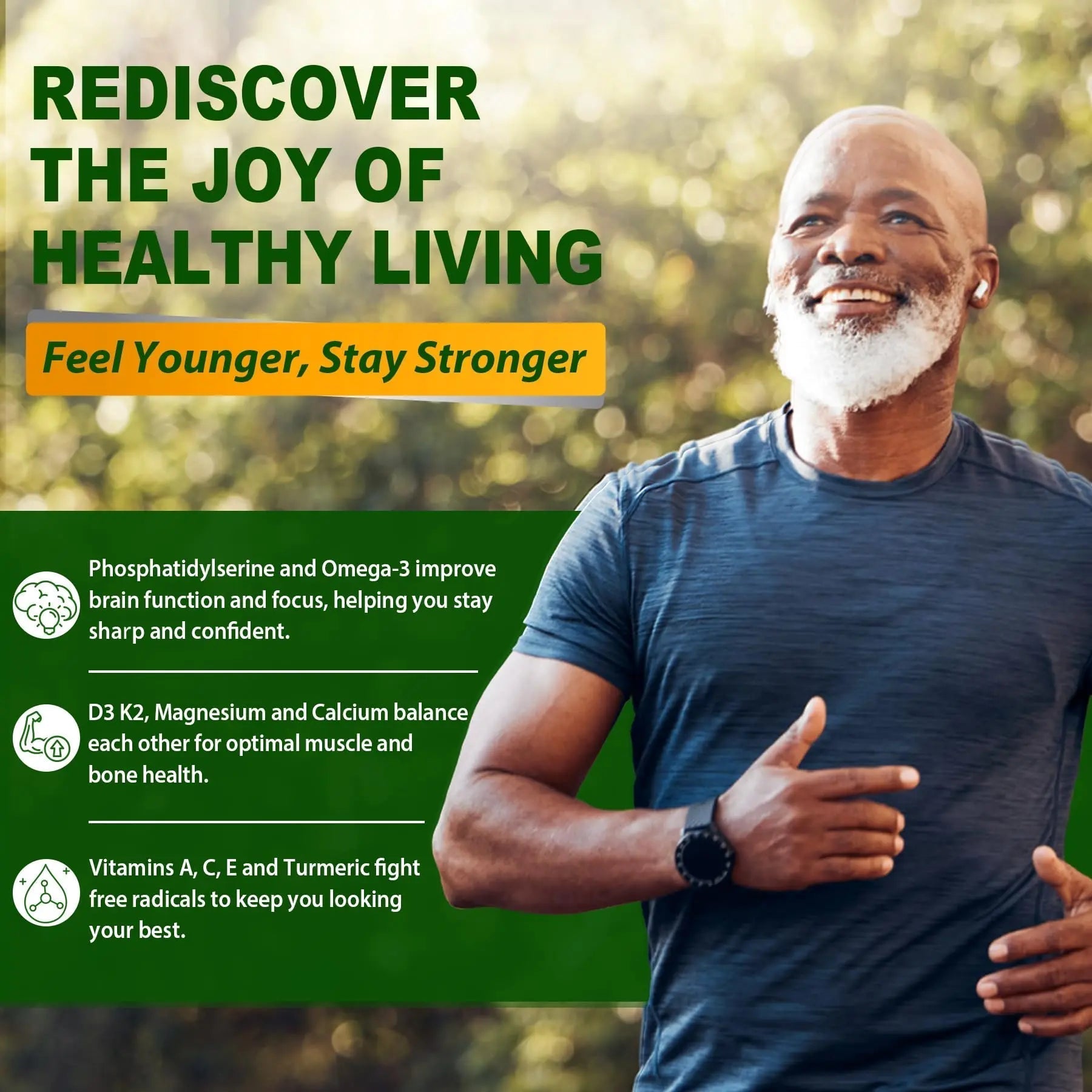 Multivitamin for Men 50 + Plus, Sugar Free Men Multivitamins Gummies w/Omega-3, Coq10, D3k2, Calcium, Magnesium NEVISS buy supplements canada