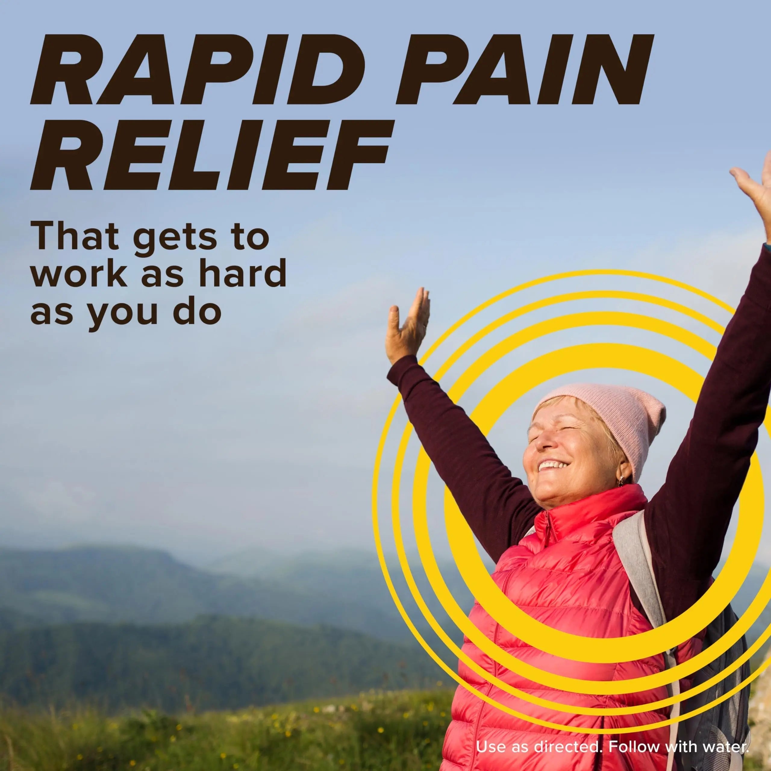 Bayer® Rapid Relief, Dissolvable Raspberry Flavor, Powder Packs with Aspirin & Caffeine, Fast Acting Headache Relief, Muscle and Body Pain Reliever, 20ct Bayer buy supplements canada